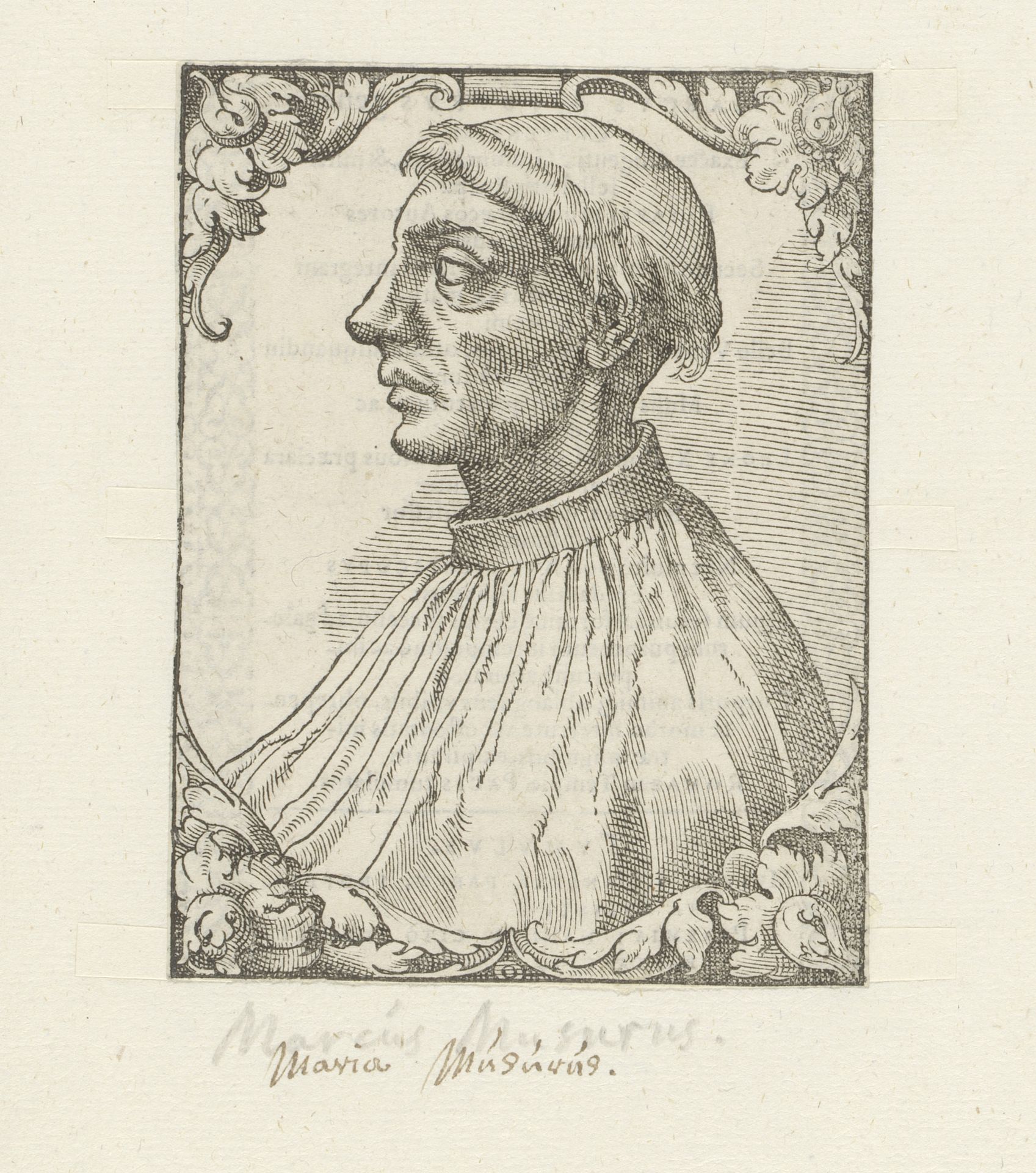 Portret van Marcus Musurus by Anonymous
