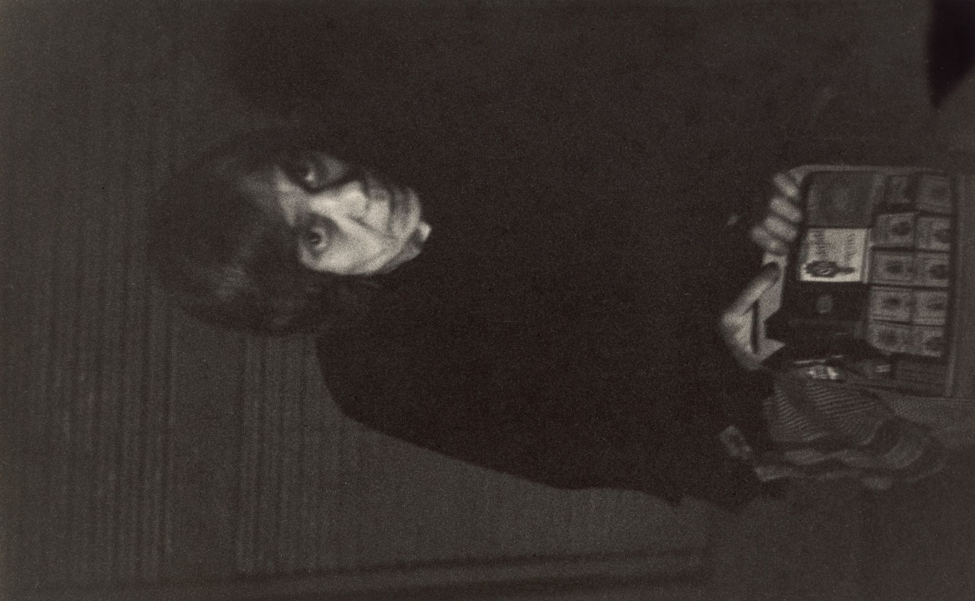 Old Woman/Barcelona by Robert Frank