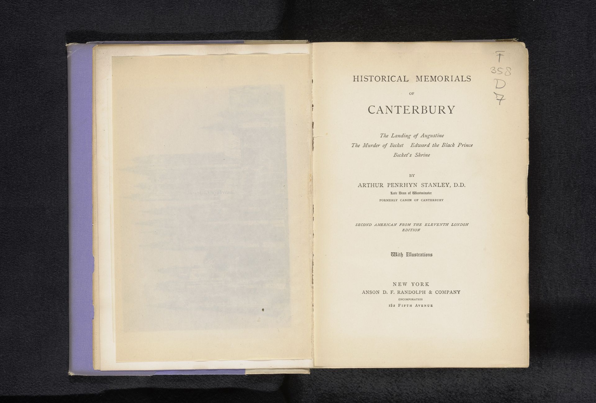 Historical memorials of Canterbury by Arthur Penrhyn Stanley
