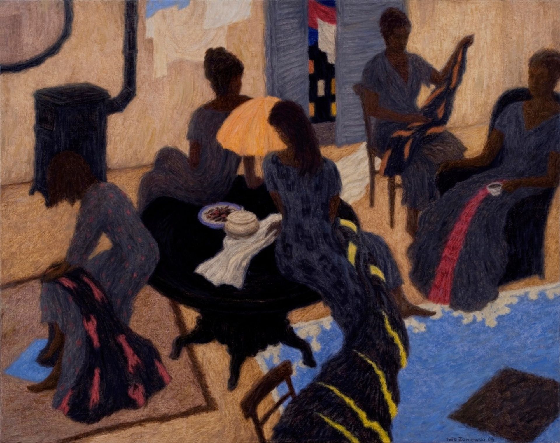 Four Sisters and Mummy by Iwo Zaniewski