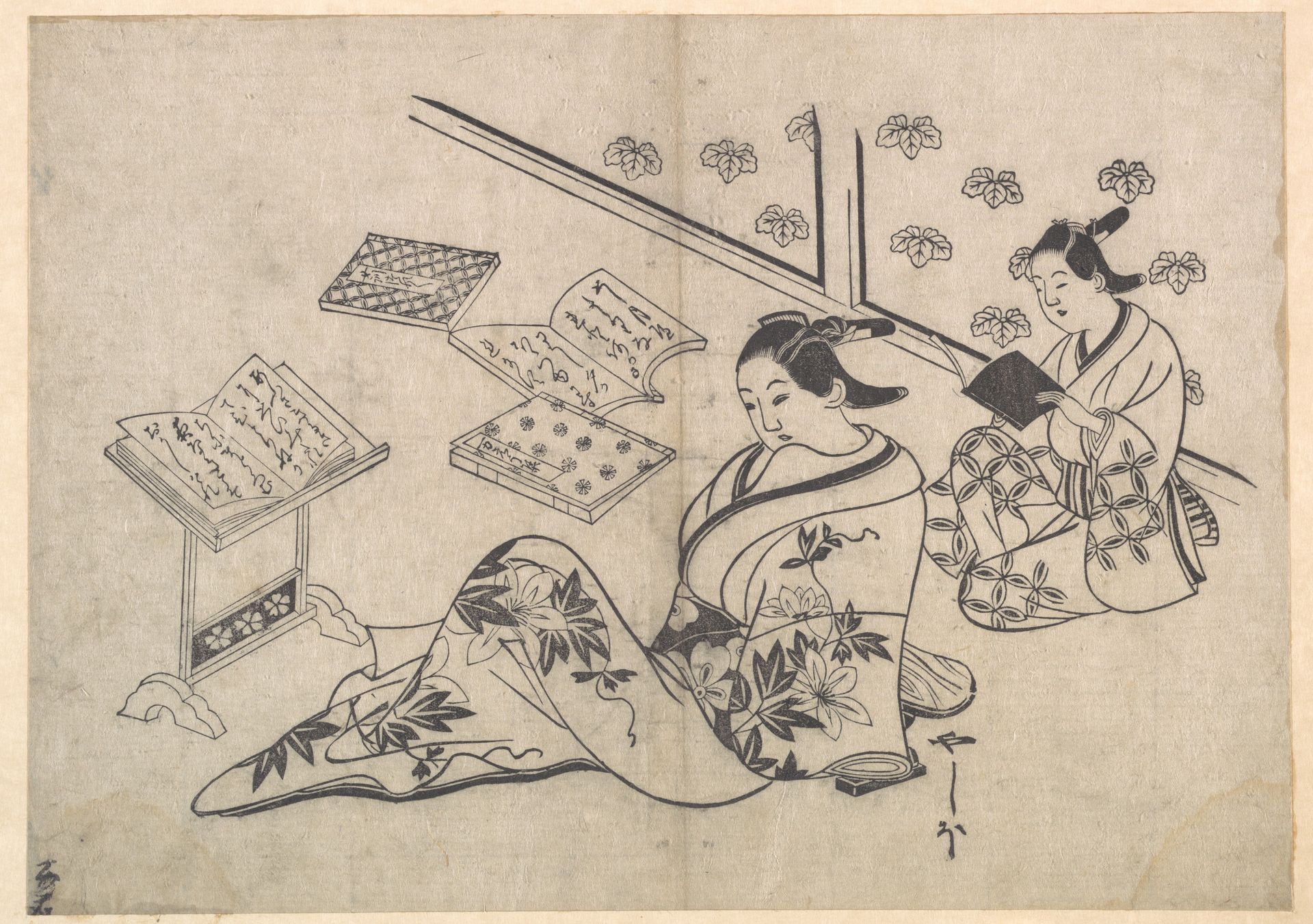 Print by Hishikawa Morofusa