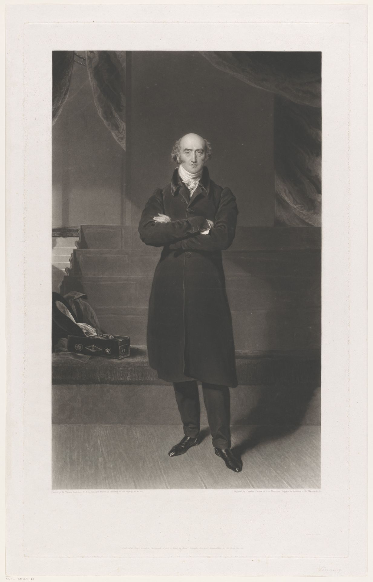Portrait of George Canning by Charles Turner