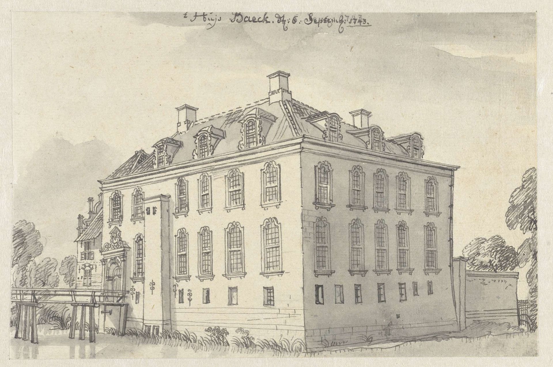 Het Huis Baeck by Jan de Beijer