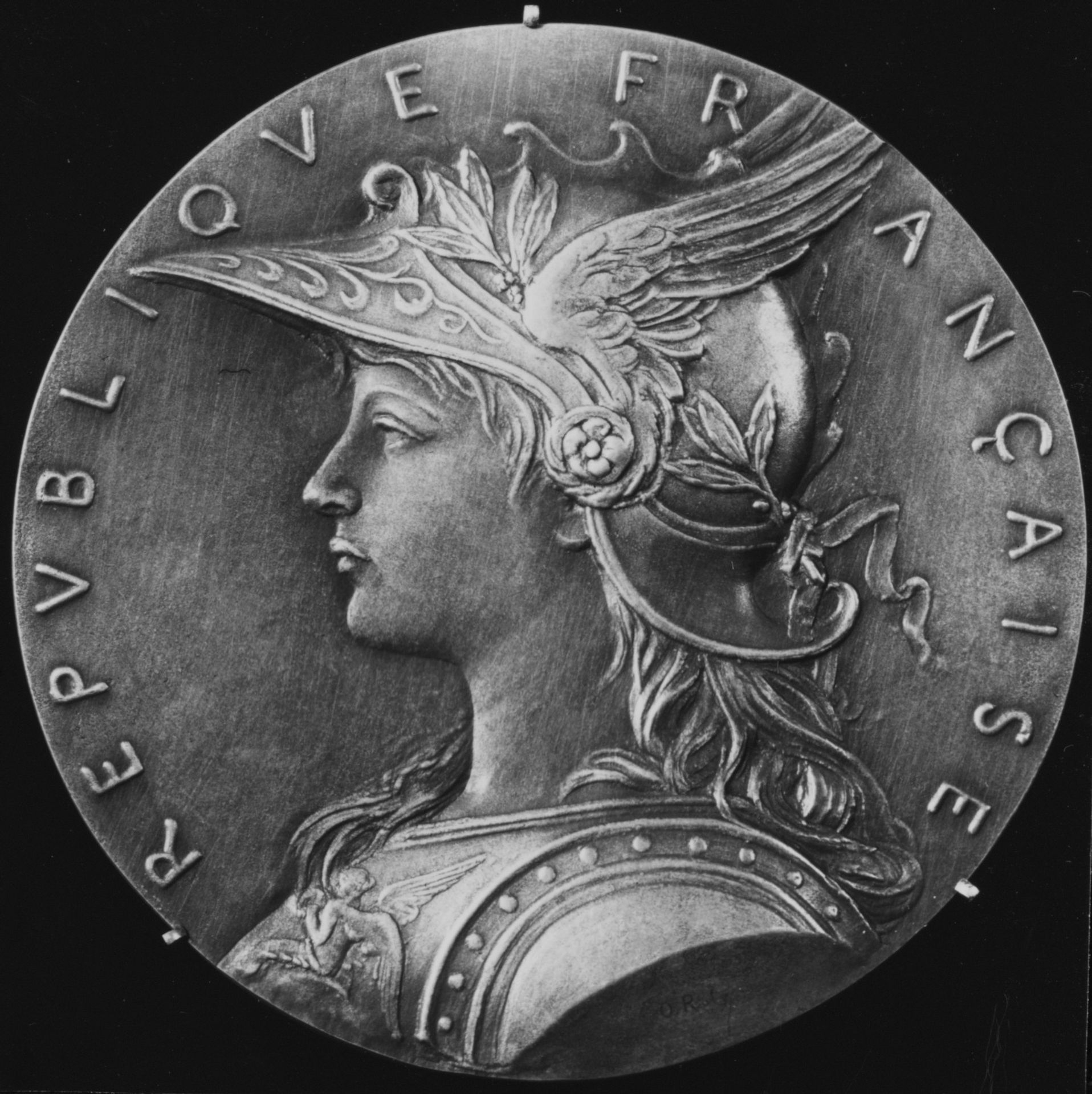 Ideal Head of French Republic by Louis-Oscar Roty