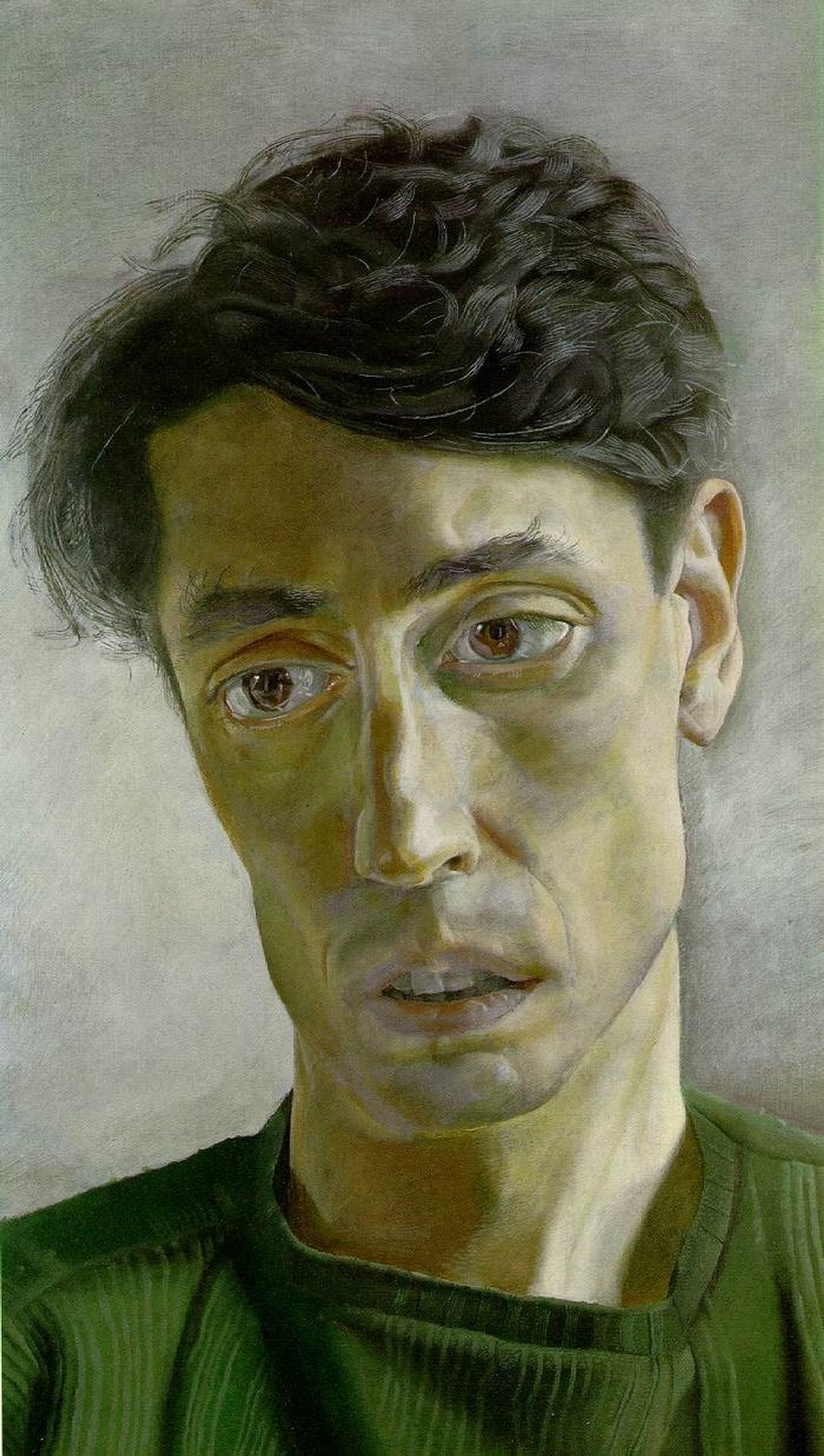 John Minton by Lucian Freud