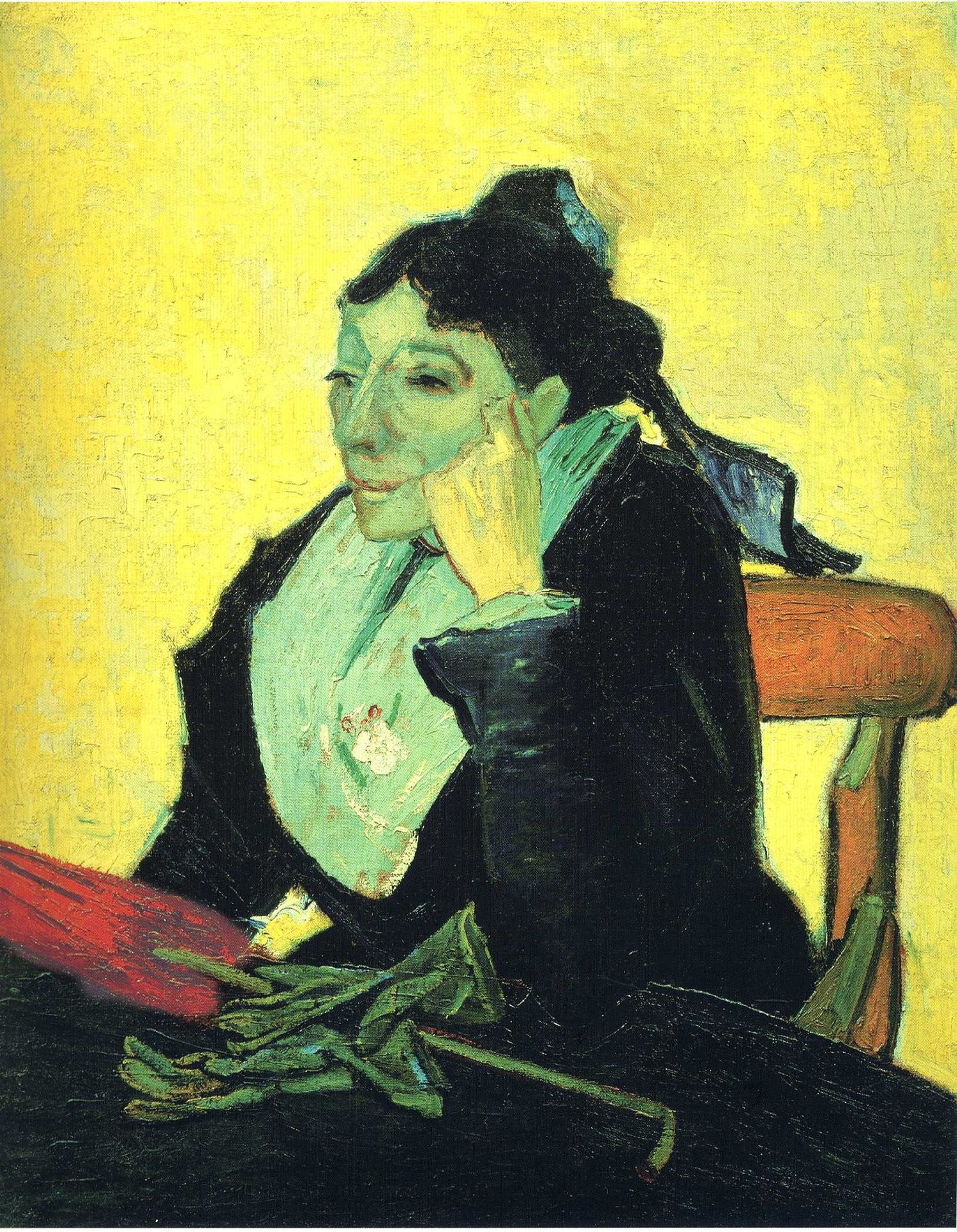 Portrait of Madame Ginoux (L'Arlesienne) by Vincent van Gogh