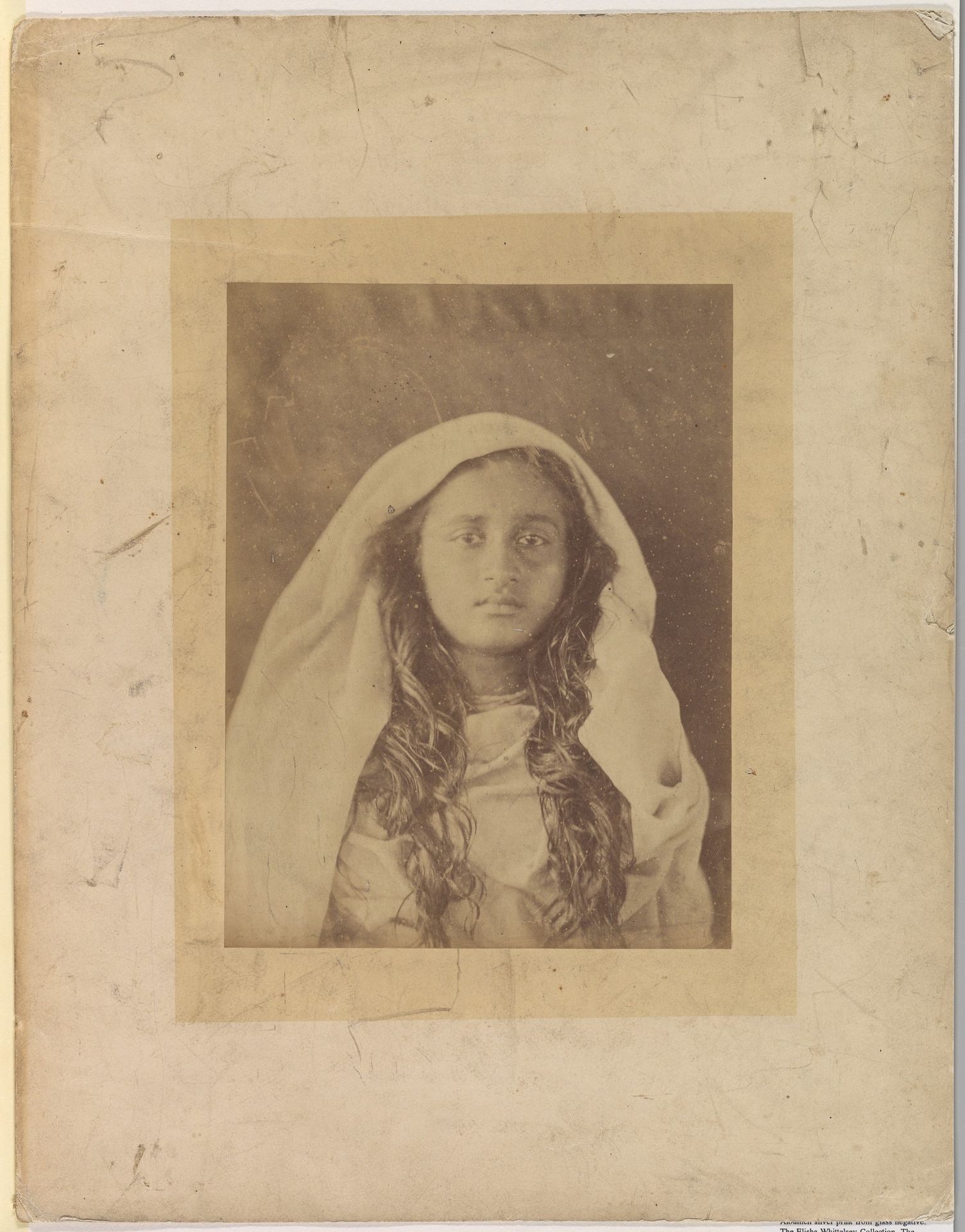Ceylonese Woman by Julia Margaret Cameron