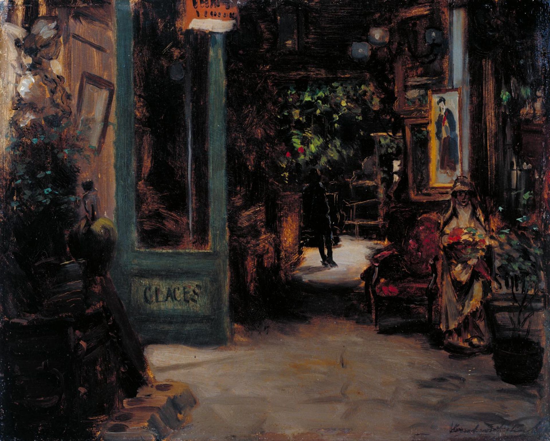Old Curiosity Shop, Dieppe by  Bernard Sickert
