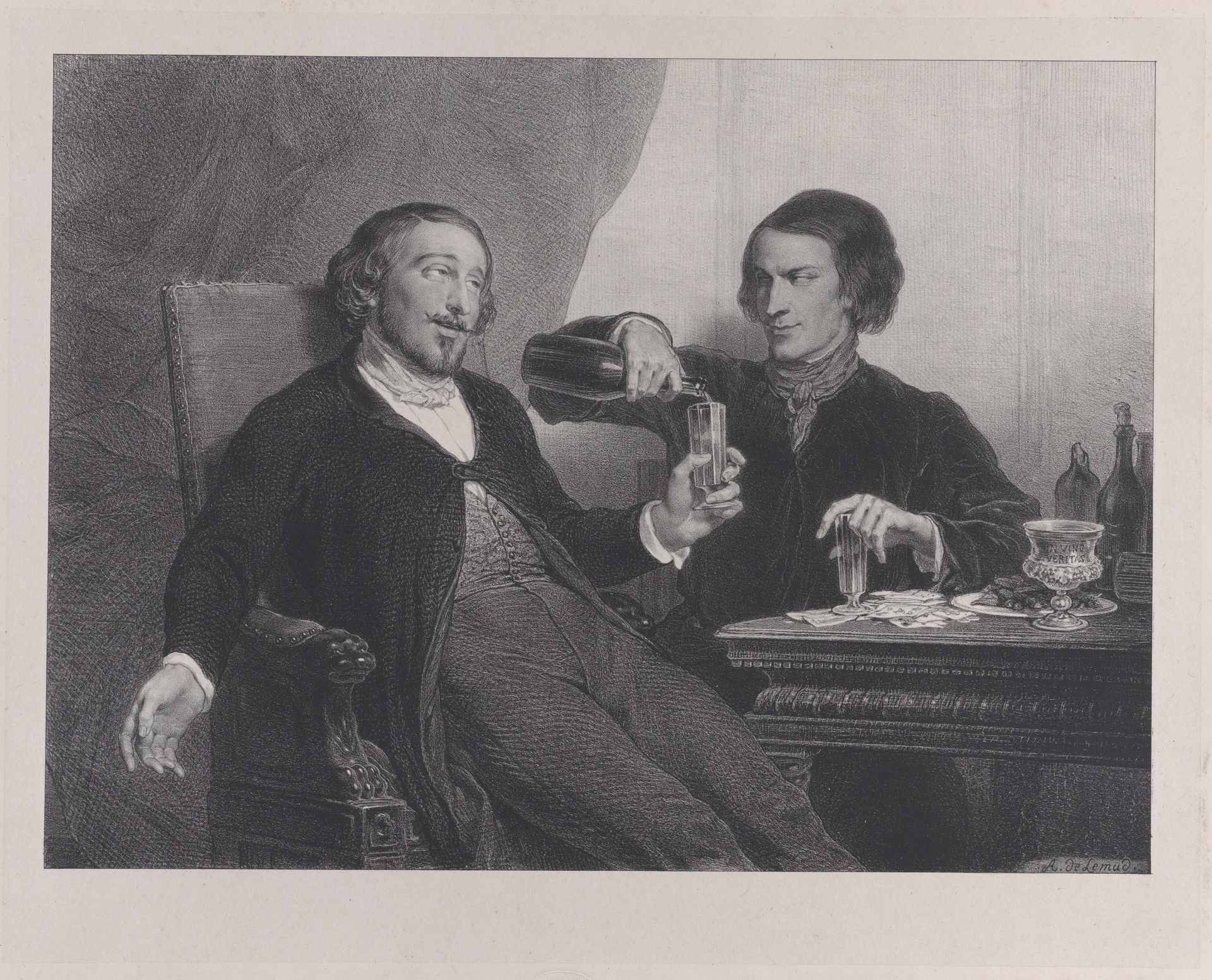The Wine by François-Joseph-Aimé de Lemud