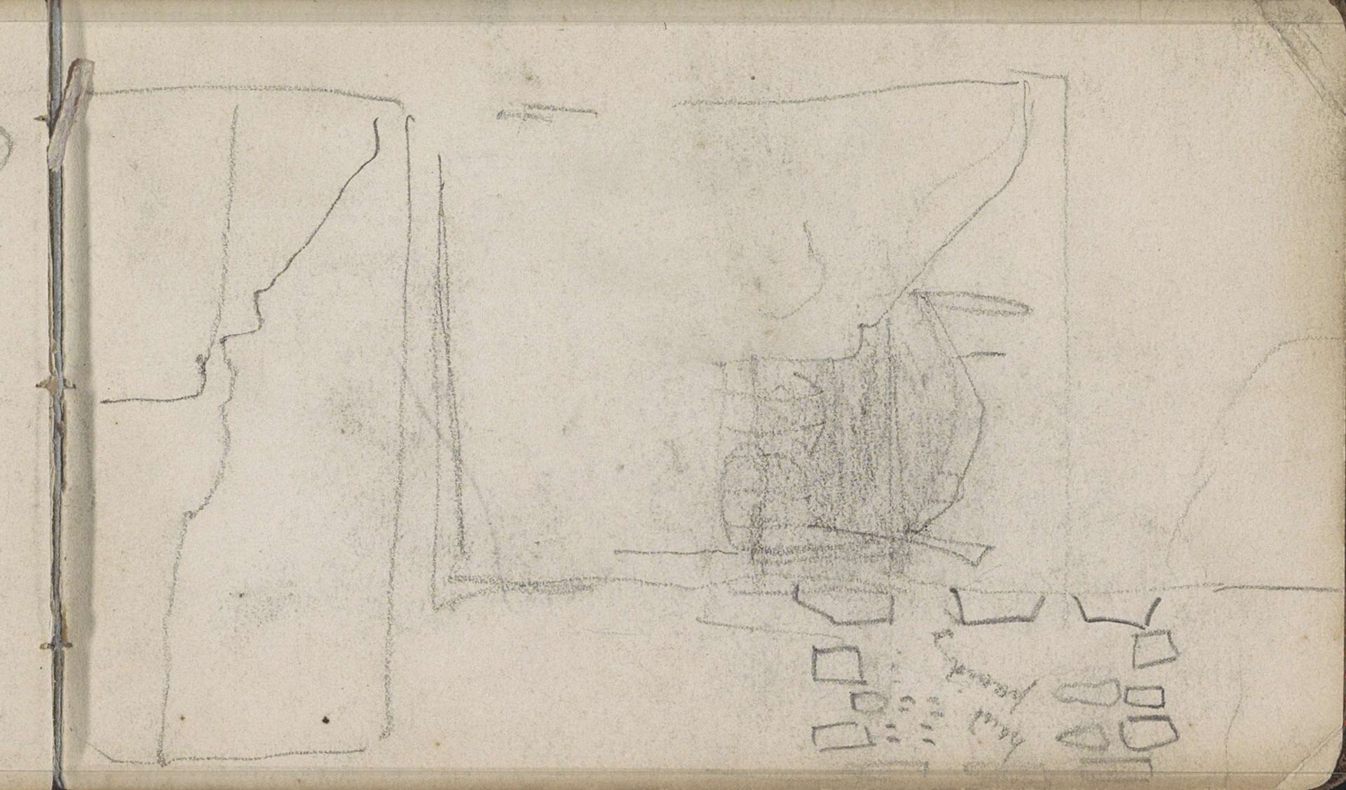 Compositiestudies by George Hendrik Breitner
