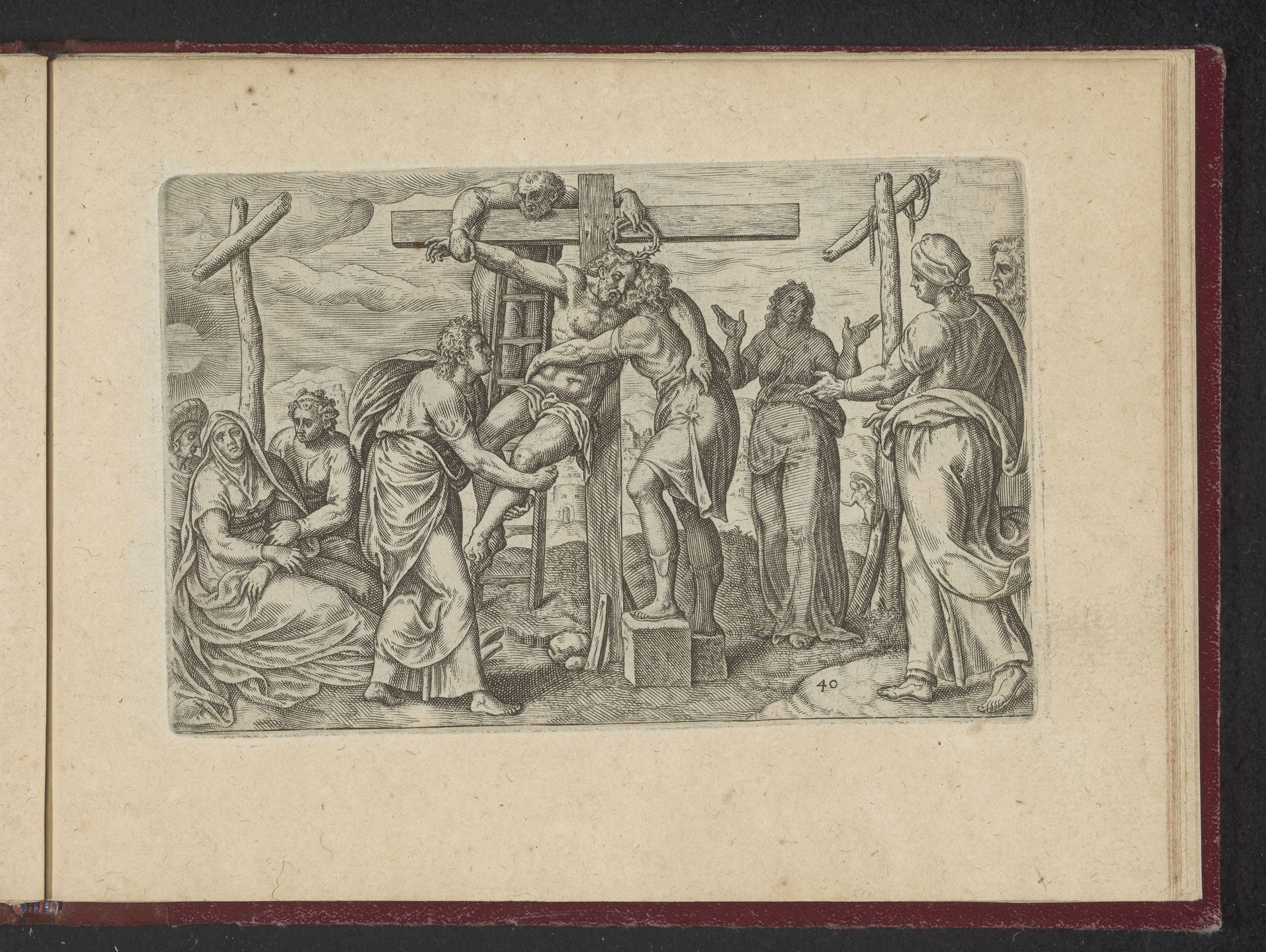 Kruisafname by Philips Galle