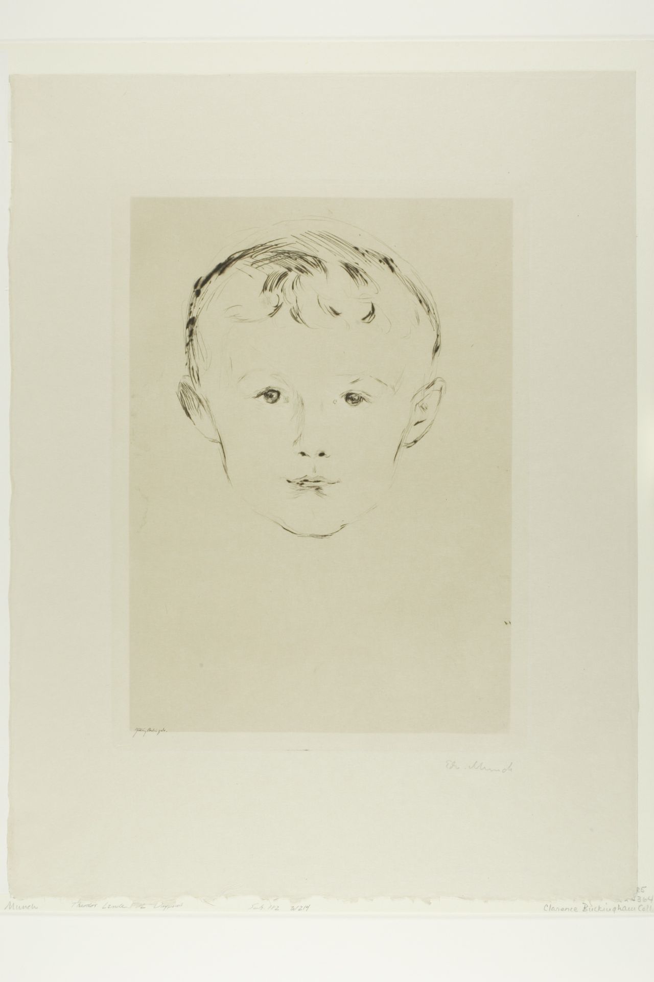 Theodor Linde by Edvard Munch