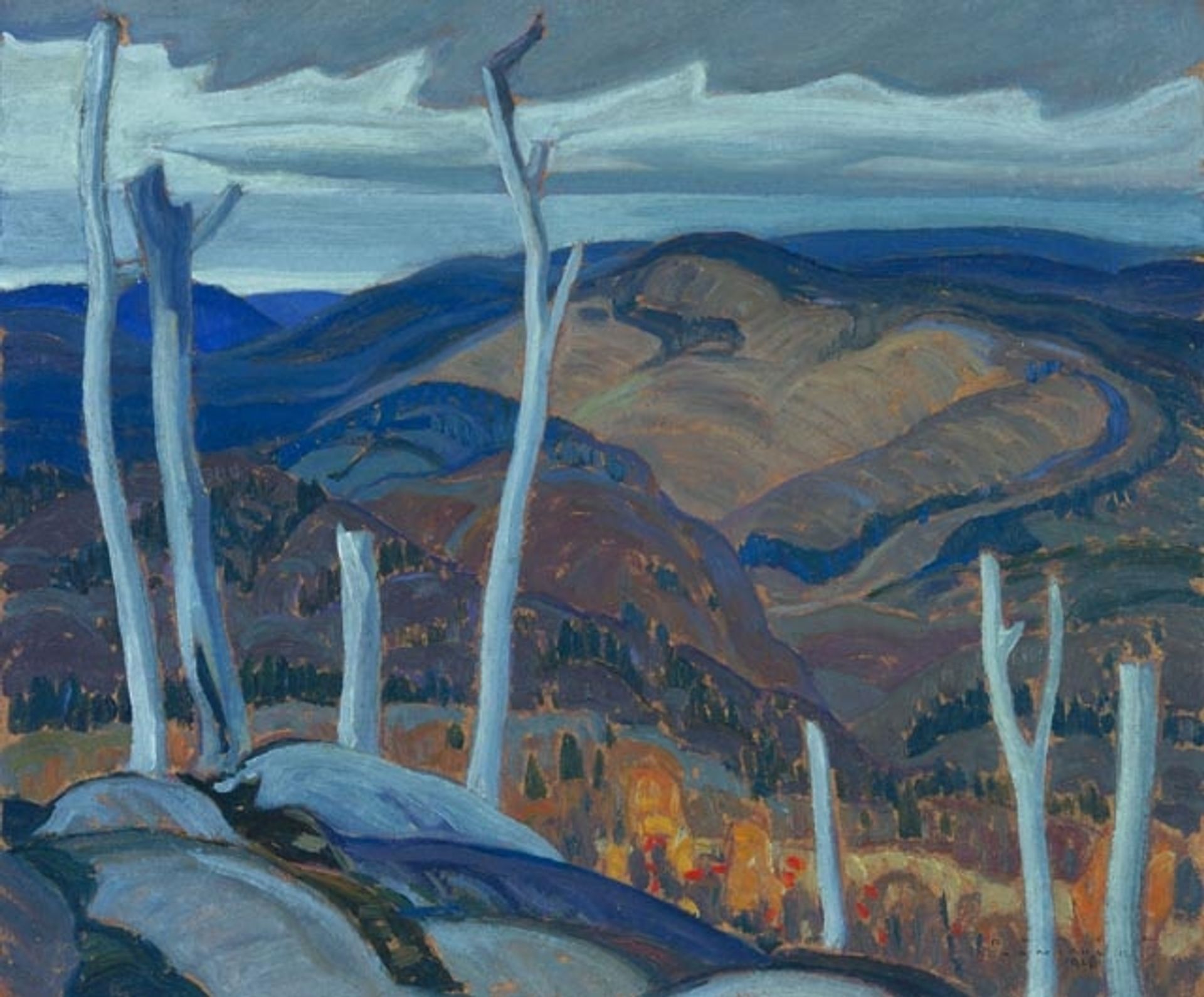 A Grey Day by Franklin Carmichael