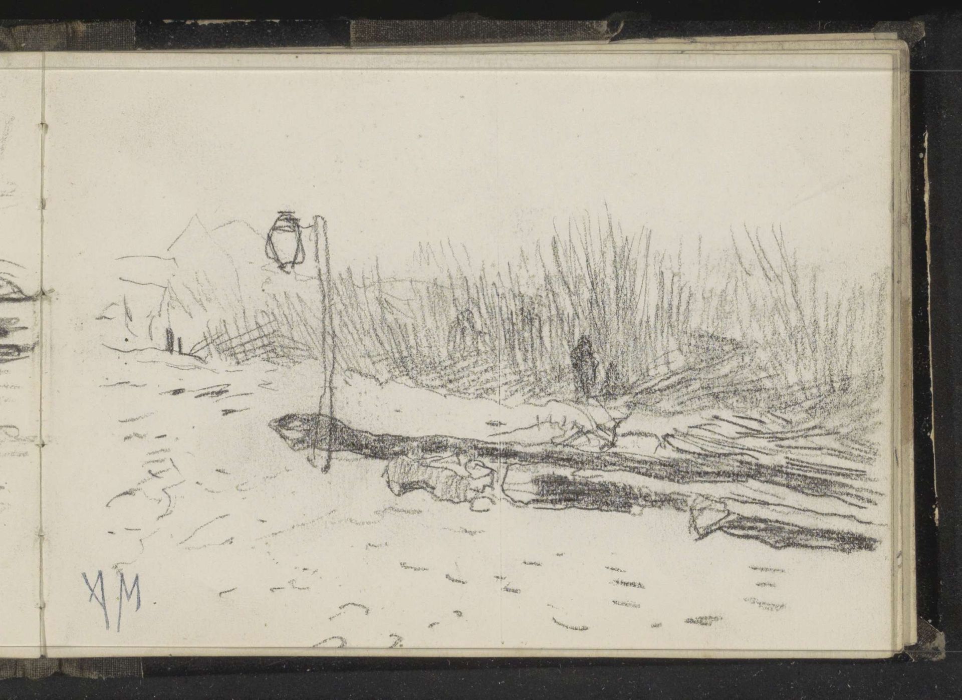 Landschap met sprokkelhout by Anton Mauve