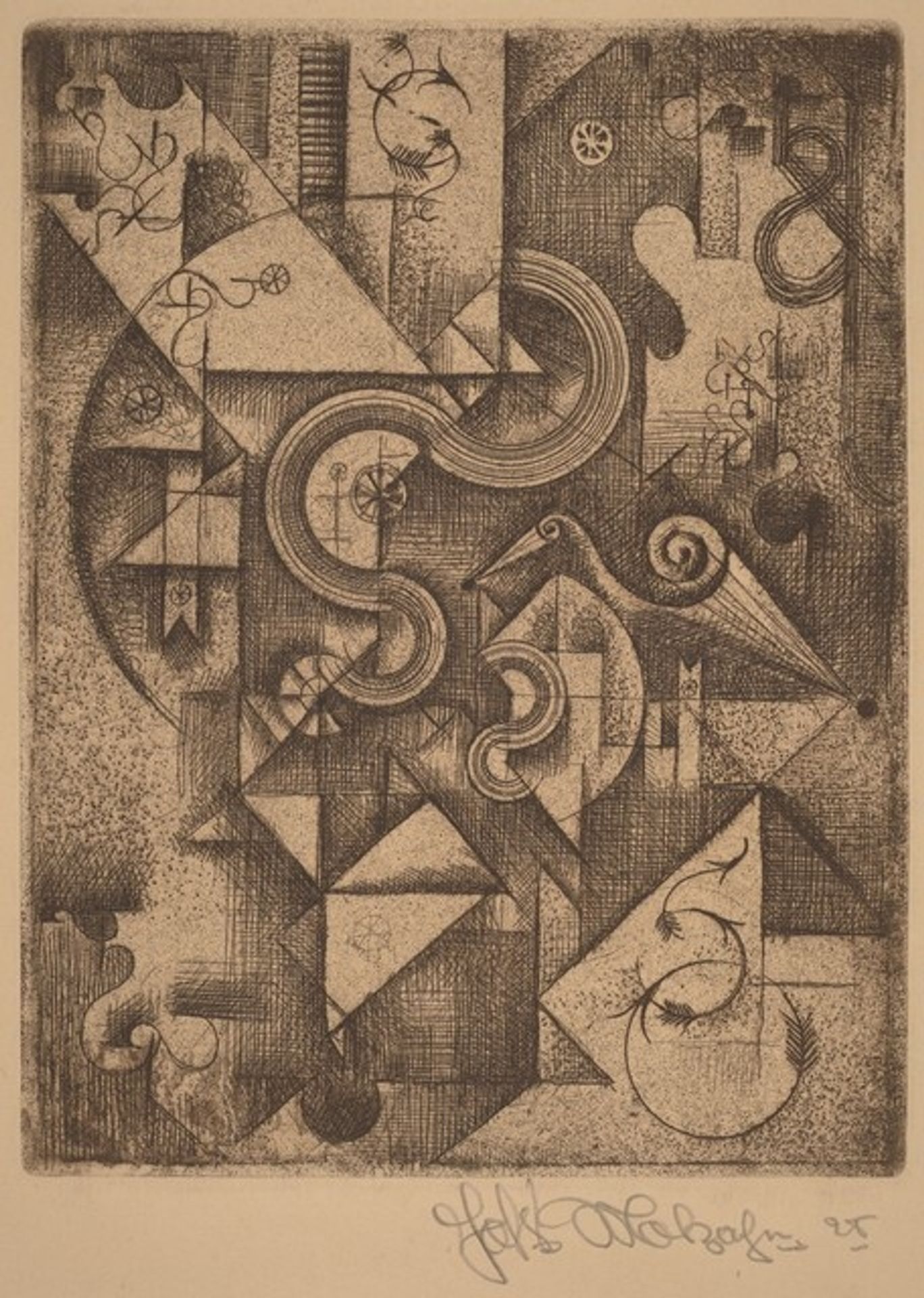 Ferntaster II by Johannes Molzahn