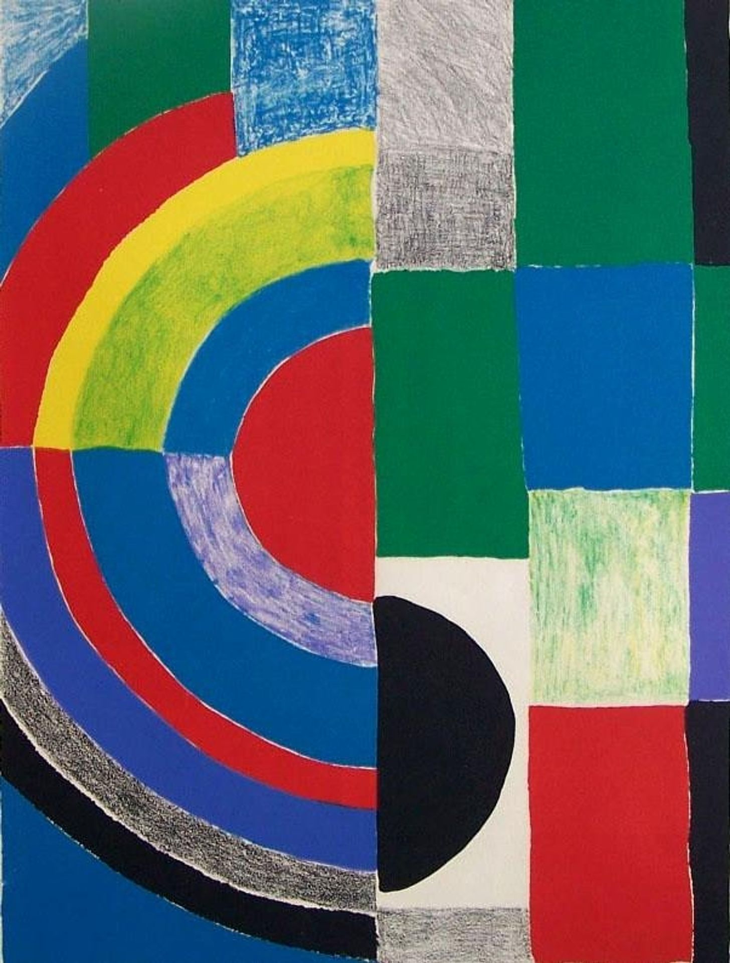 Color Rhythms by Sonia Delaunay