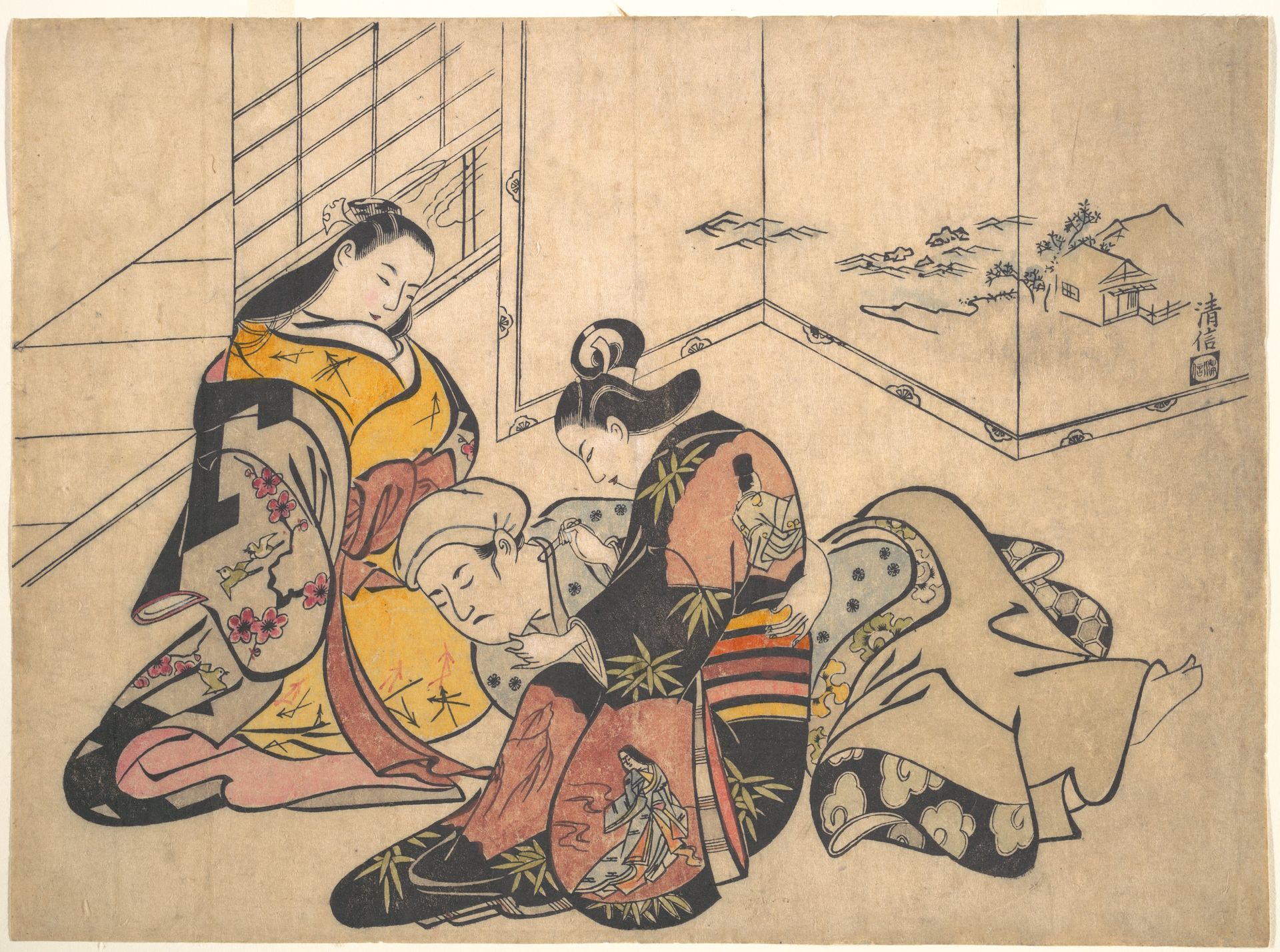 Print by Torii Kiyonobu I