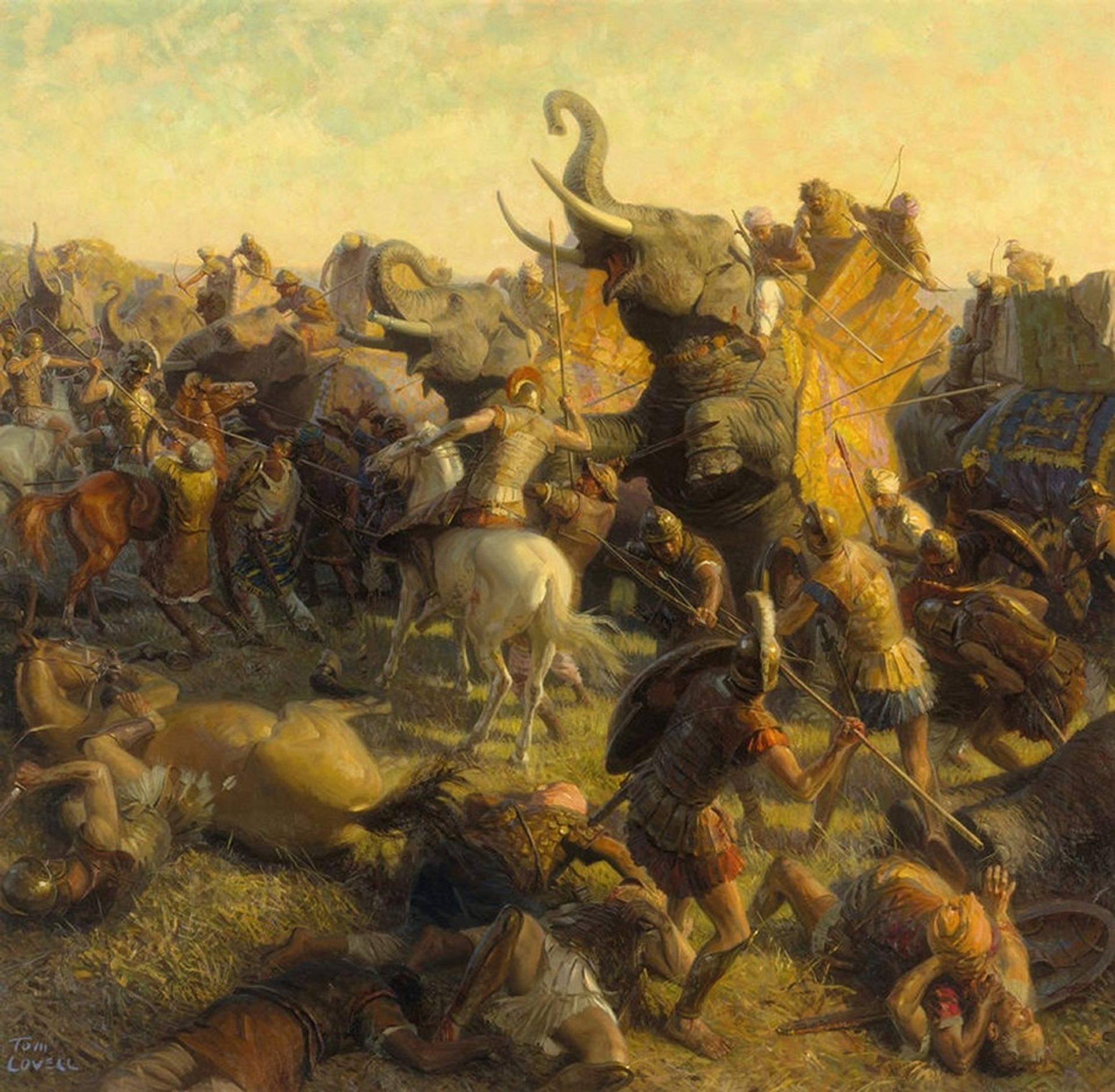 Last Great Battle by Tom Lovell