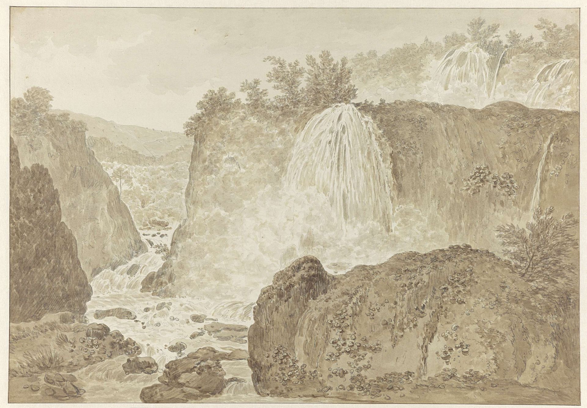 The Waterfalls at Tivoli by Daniël Dupré