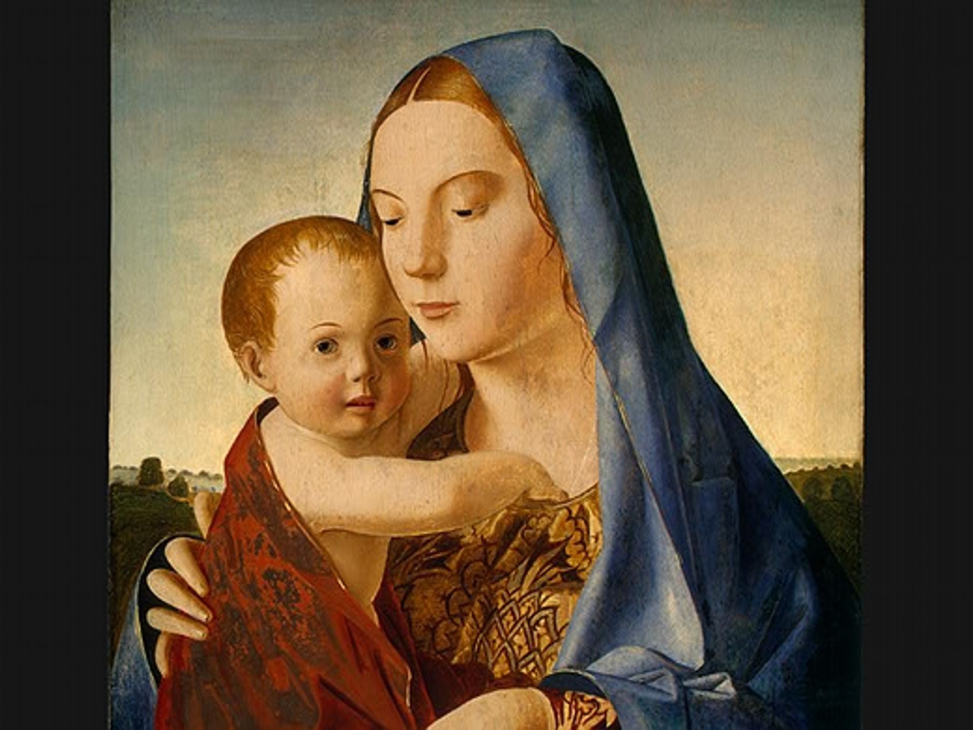 Madonna and Child by Antonello da Messina