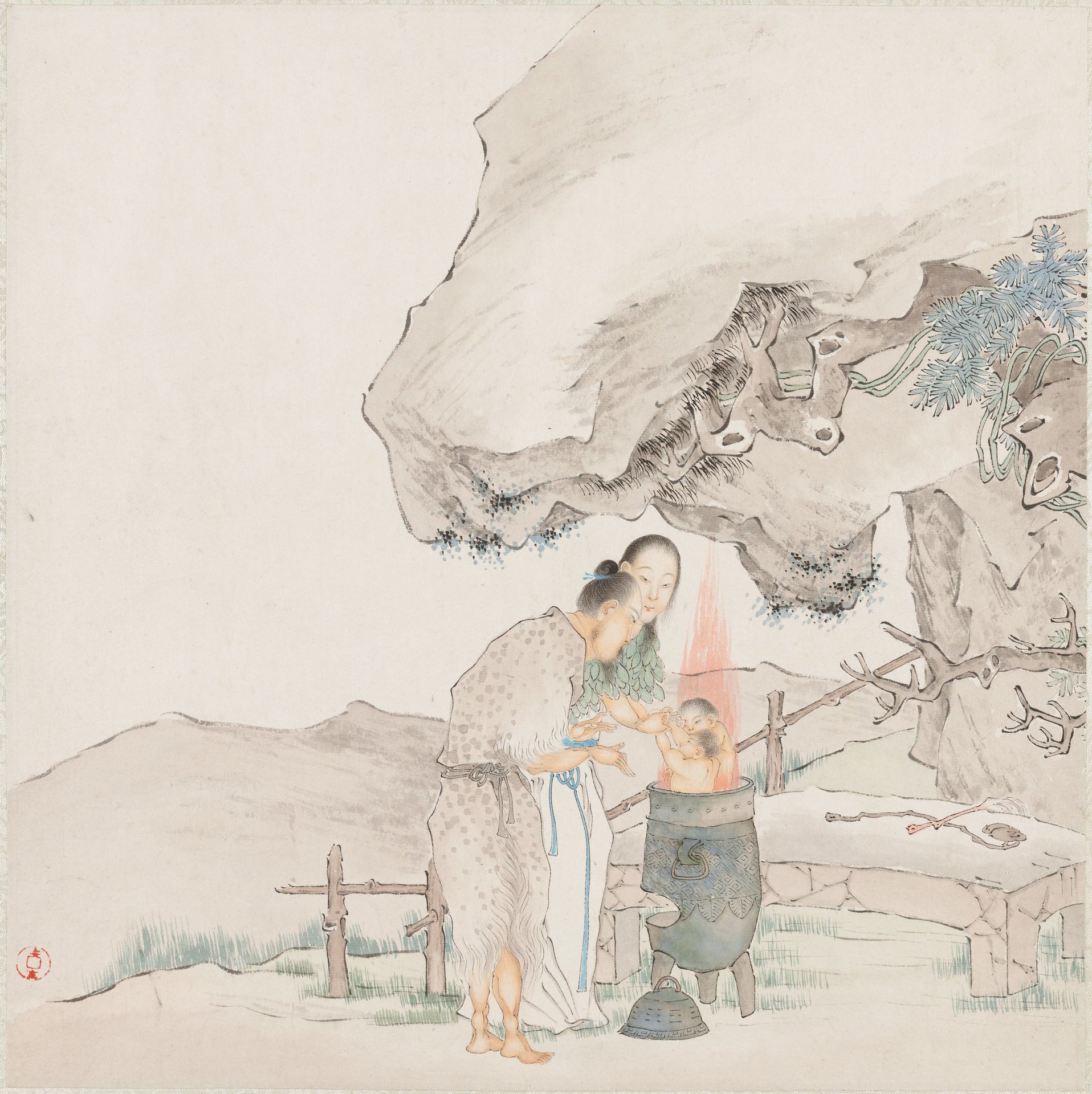 Album leaf by Qian Huian