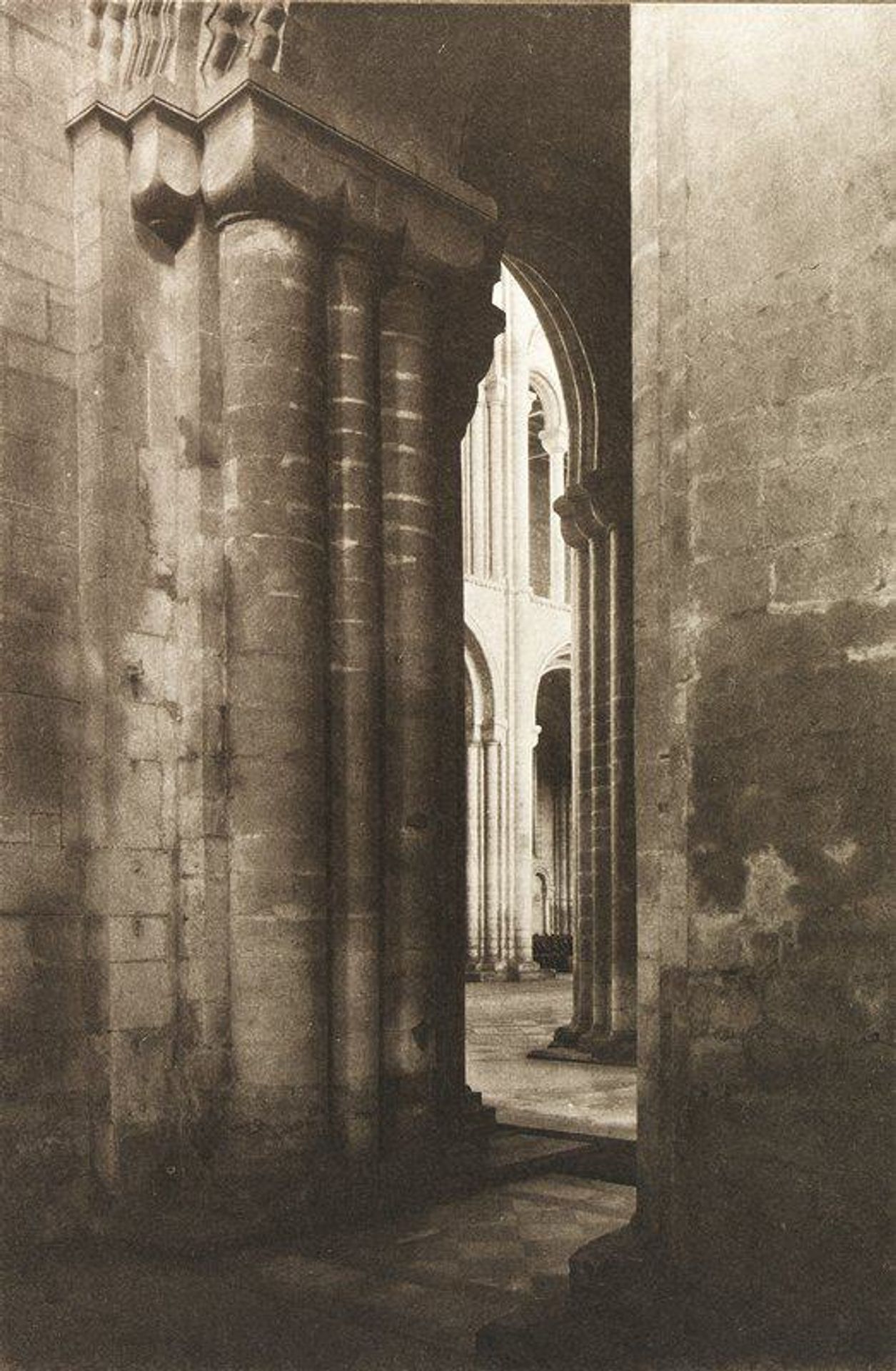 Ely Cathedral- A Memory of the Normans by Frederick H. Evans