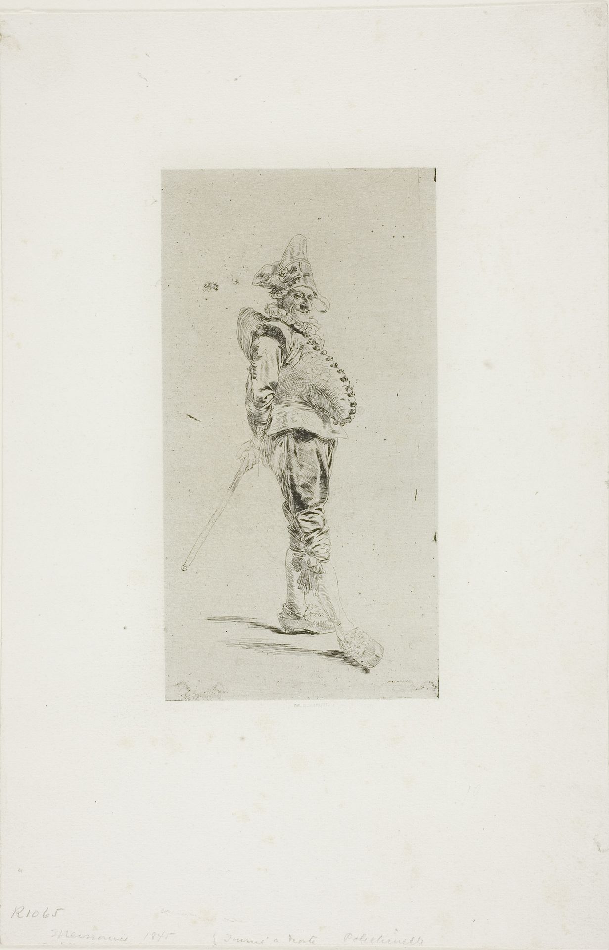 Punchinello by Ernest Meissonier
