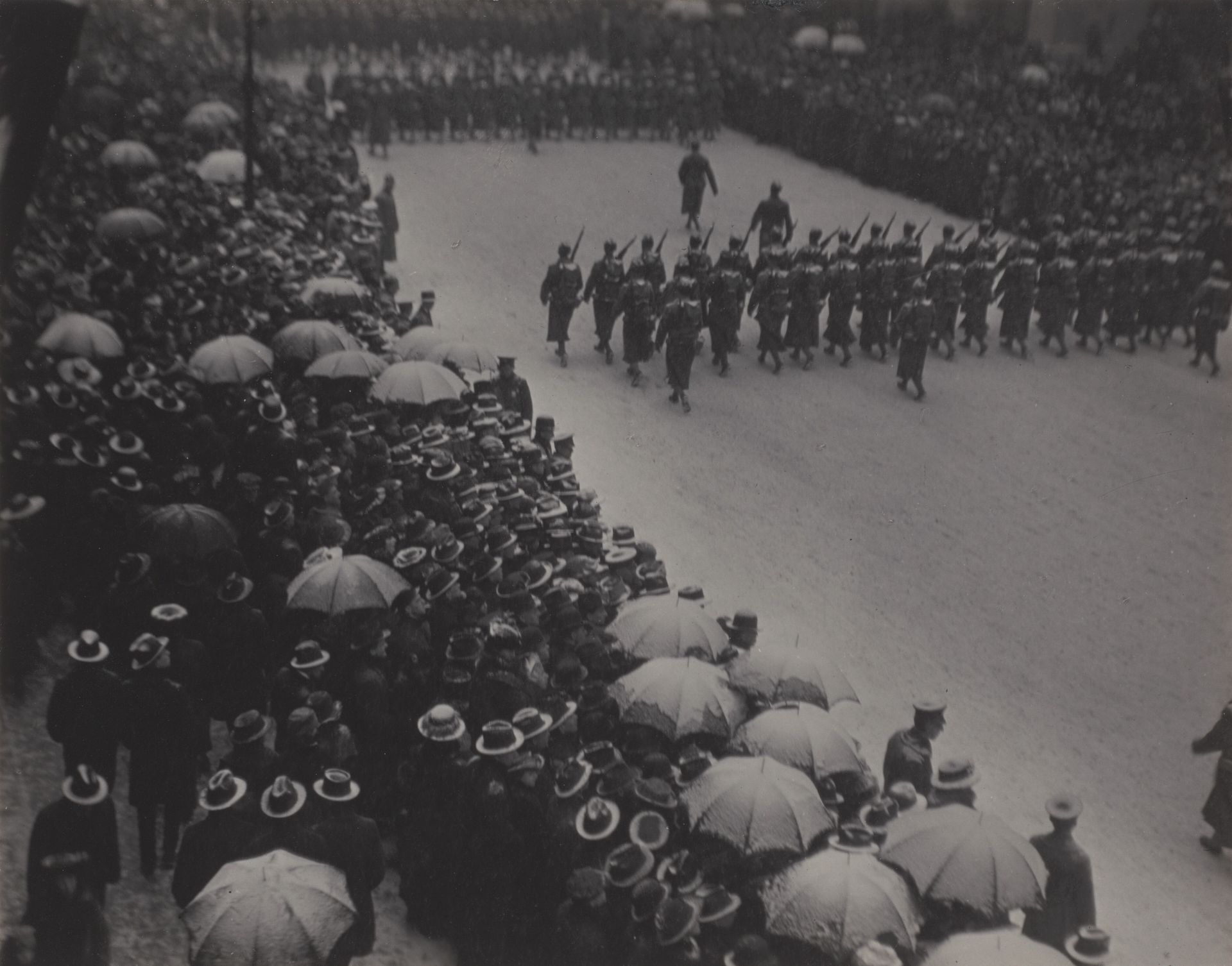 Military Parade, New York by Alfred Stieglitz