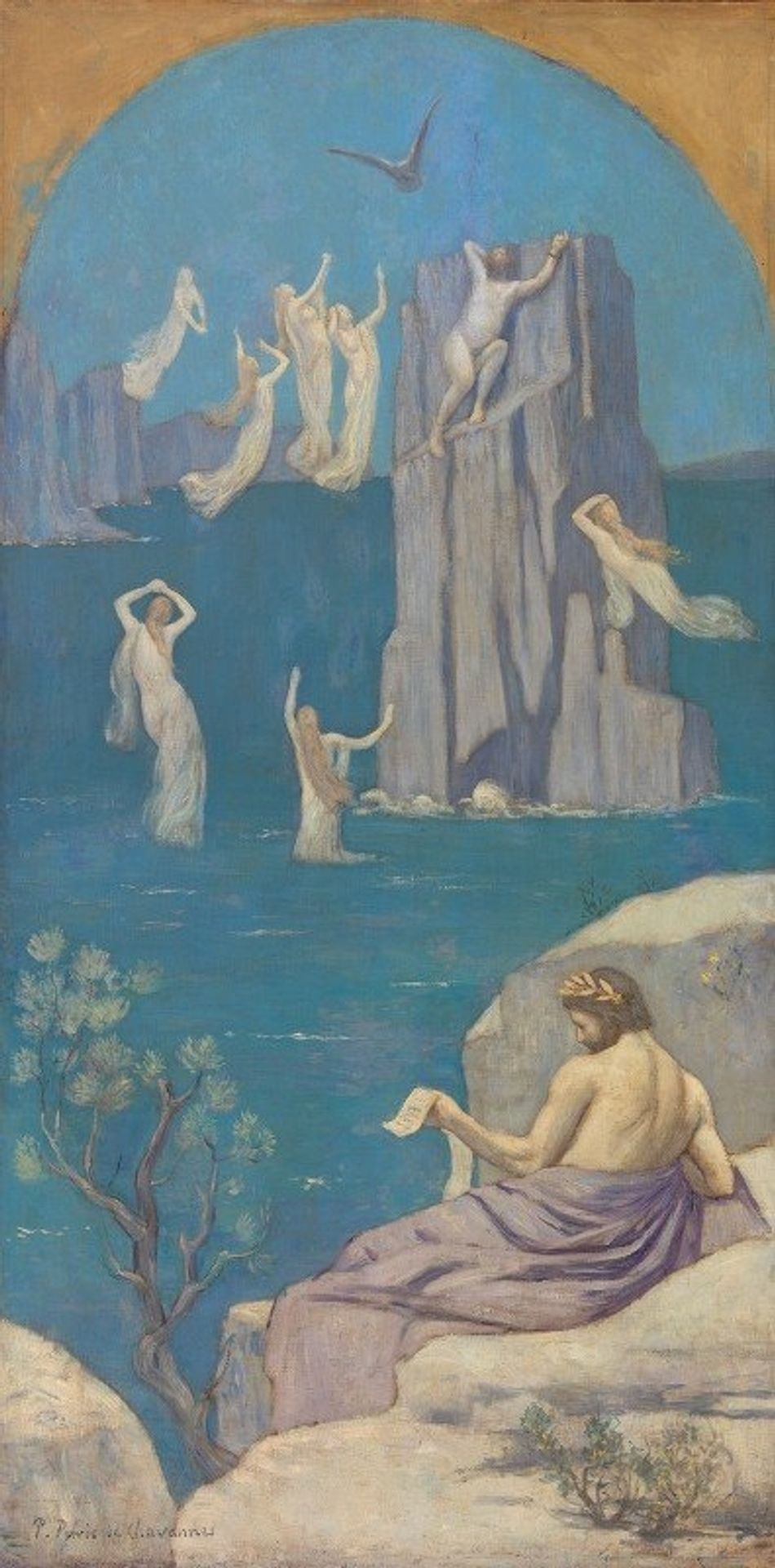 Dramatic Poetry by Pierre Puvis de Chavannes