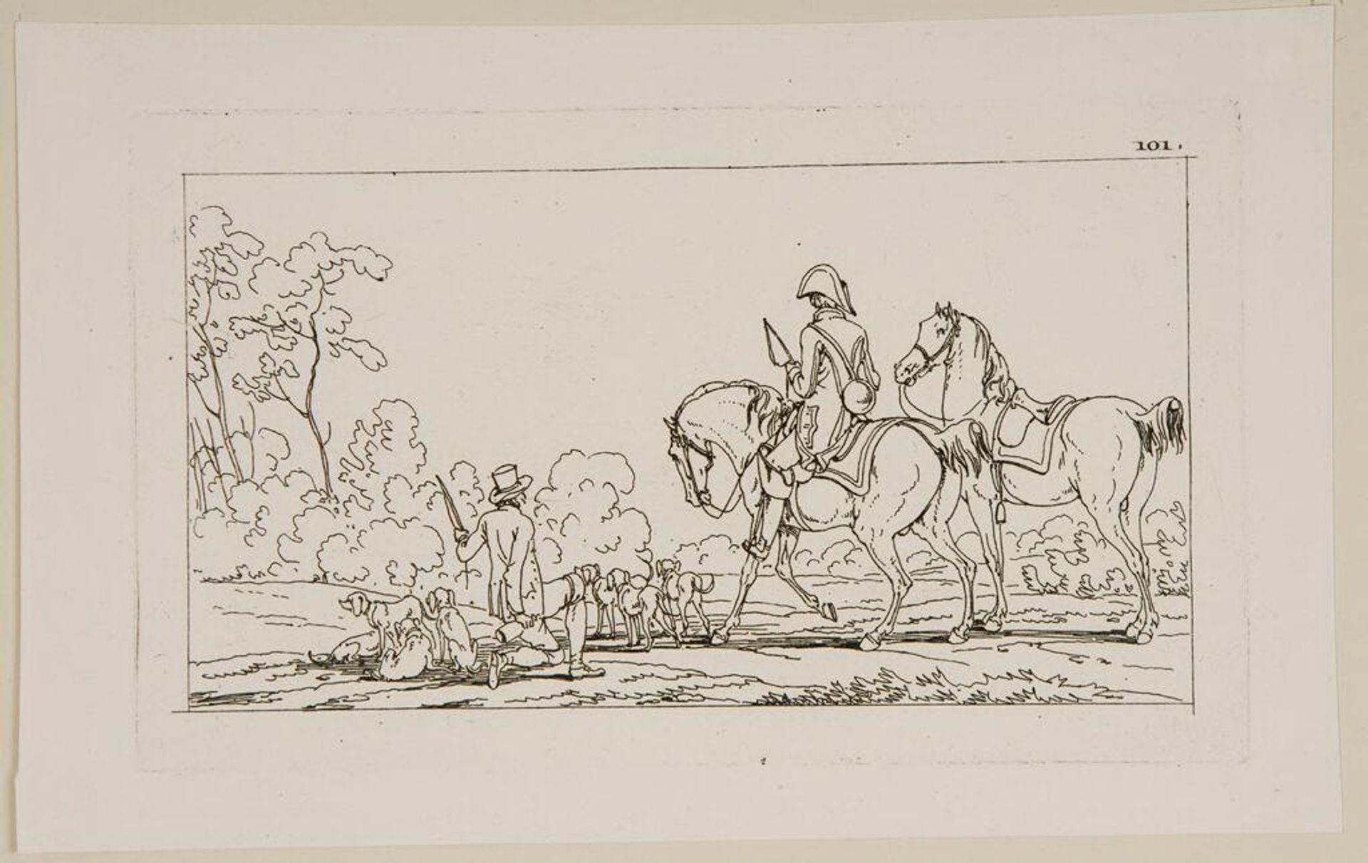 Plate LXI by Jacques-Francois-Joseph Swebach