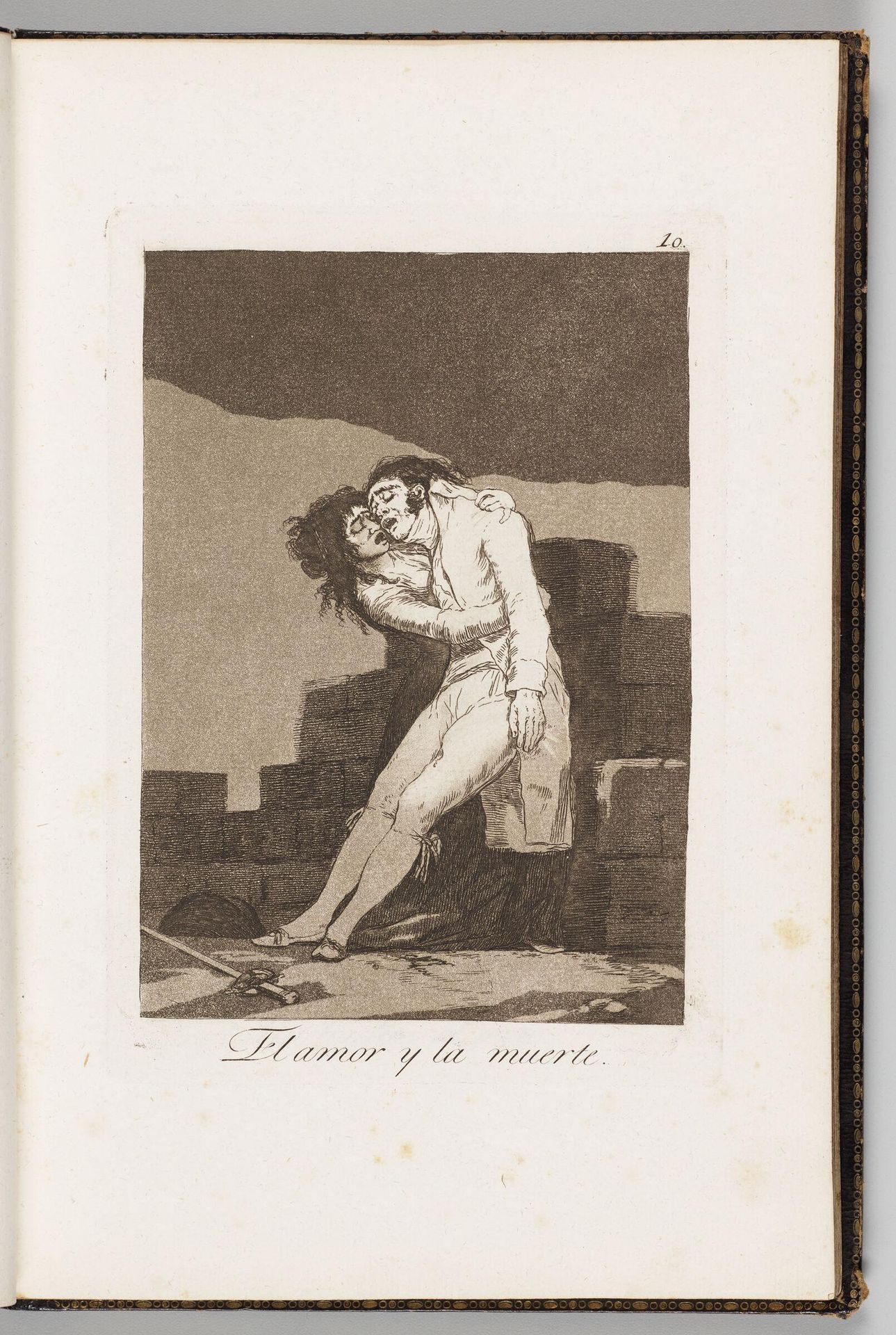 Love and Death by Francisco JosÃ© de Goya y Lucientes