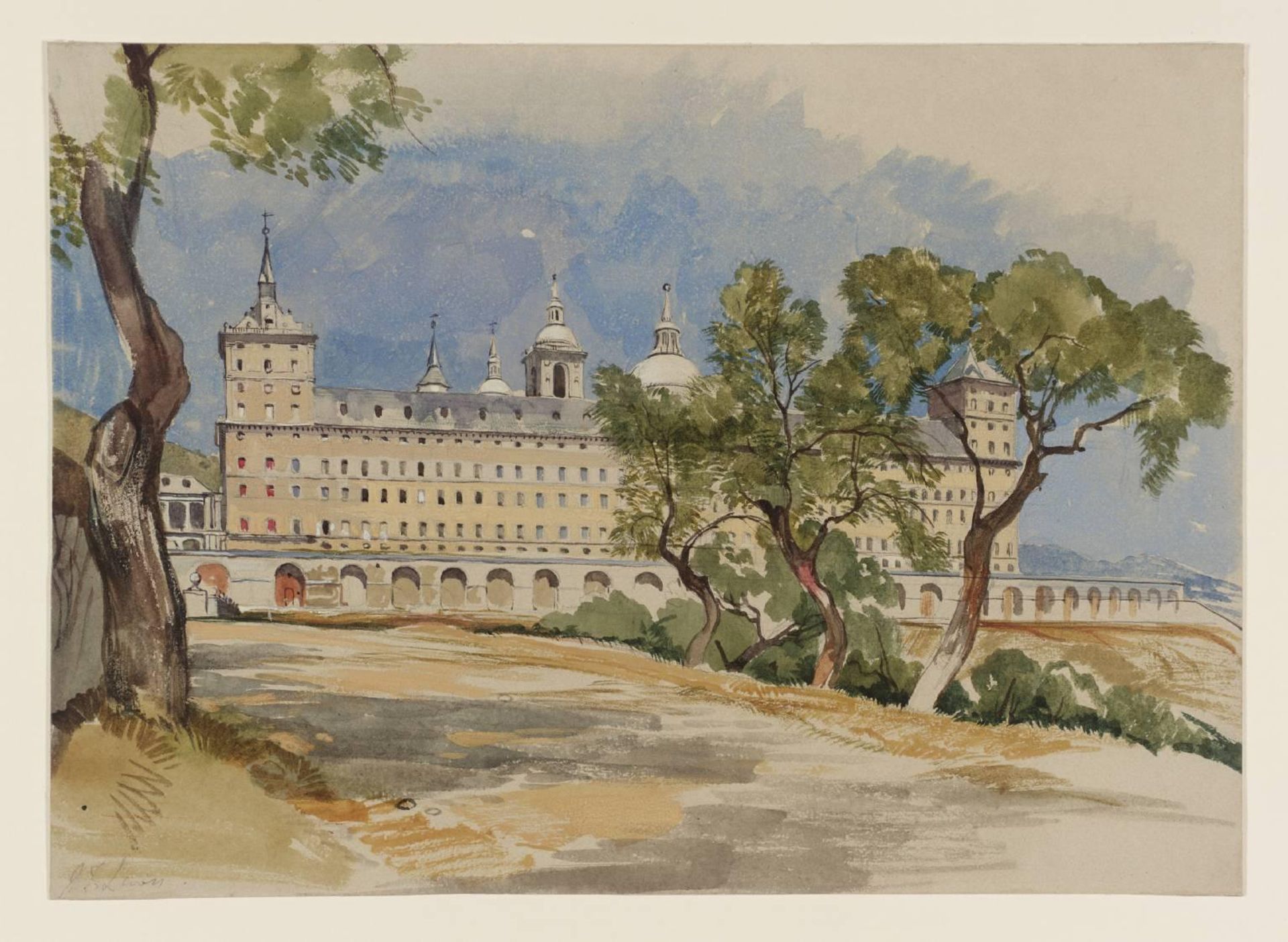 The Escorial by John Frederick Lewis