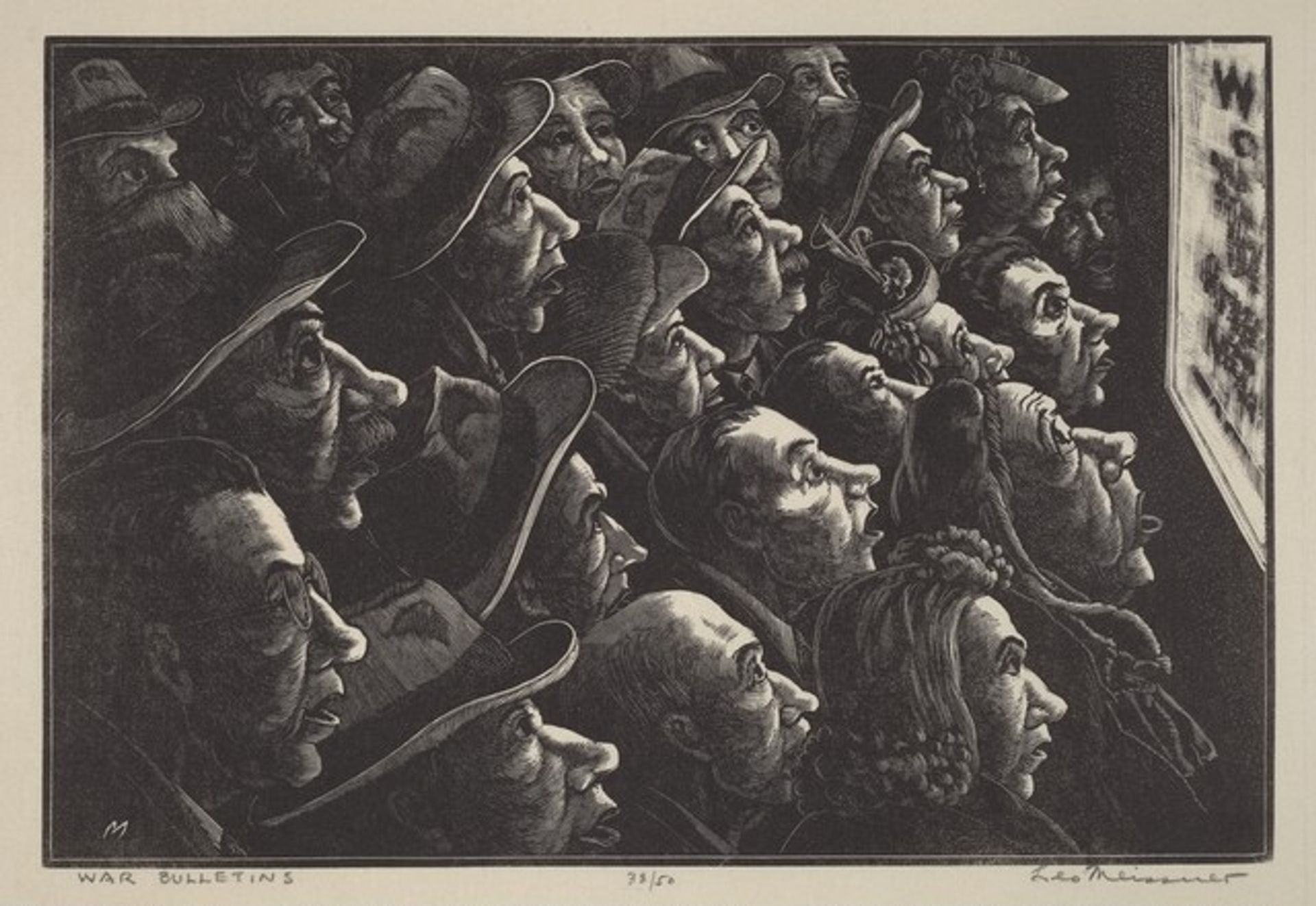 War Bulletins by Leo Meissner