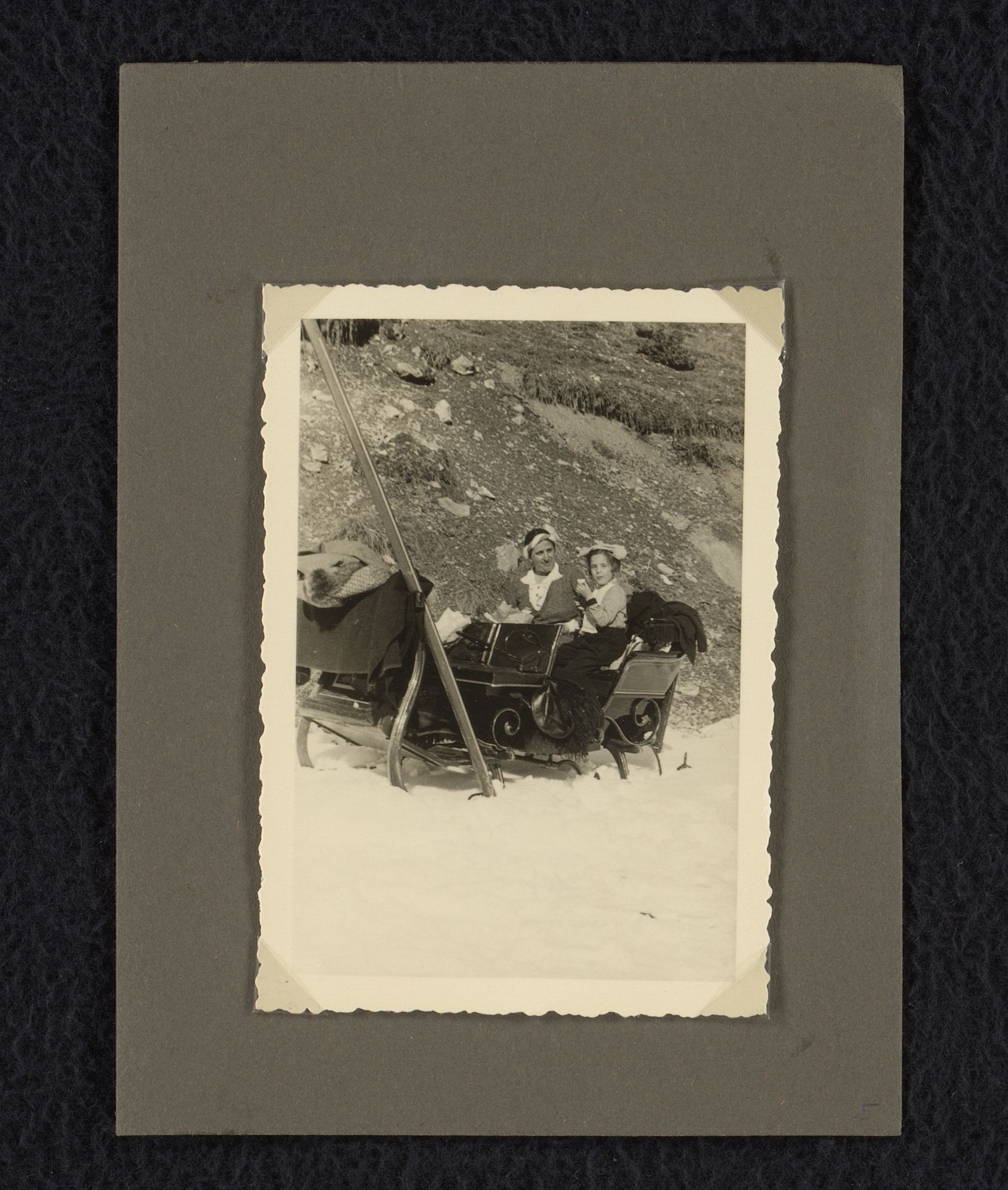 In de slee by familie Wachenheimer