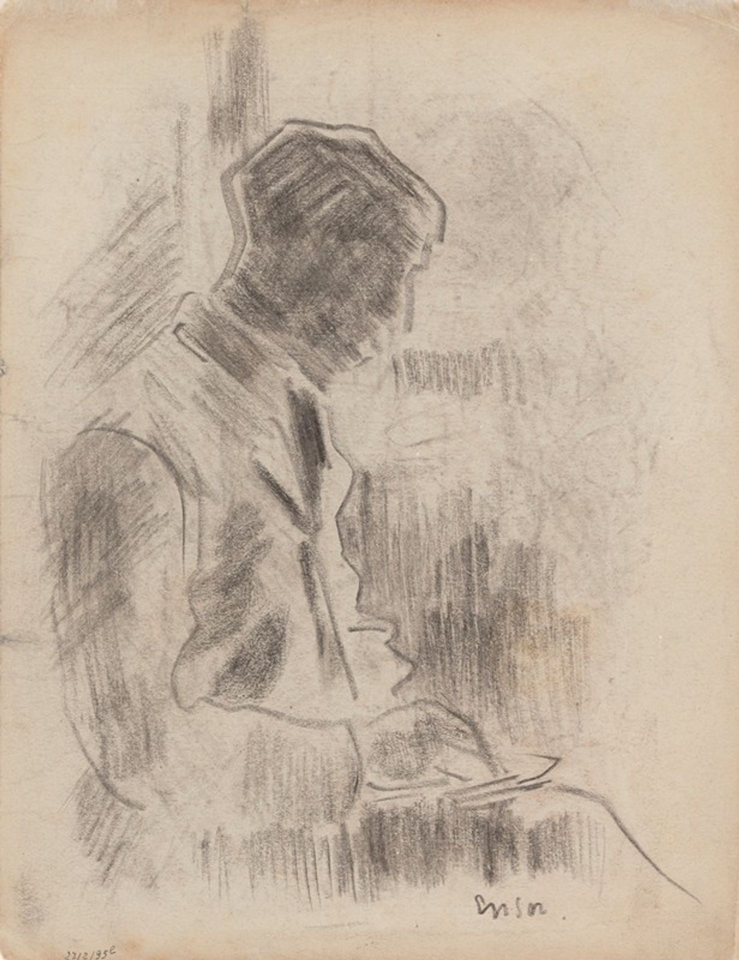 Man Writing by James Ensor