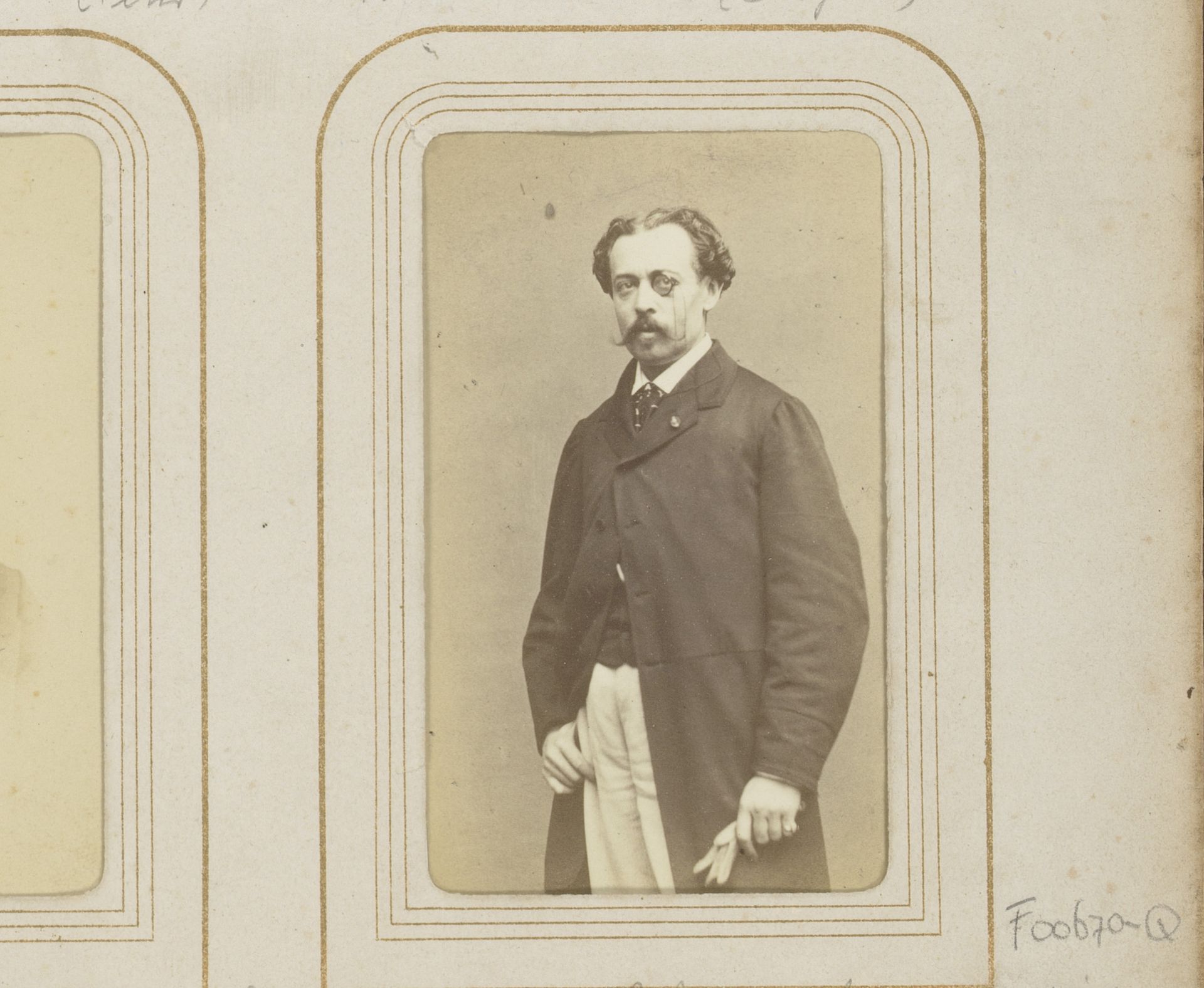 Portret van Aurélien Scholl by Lege & Bergeron