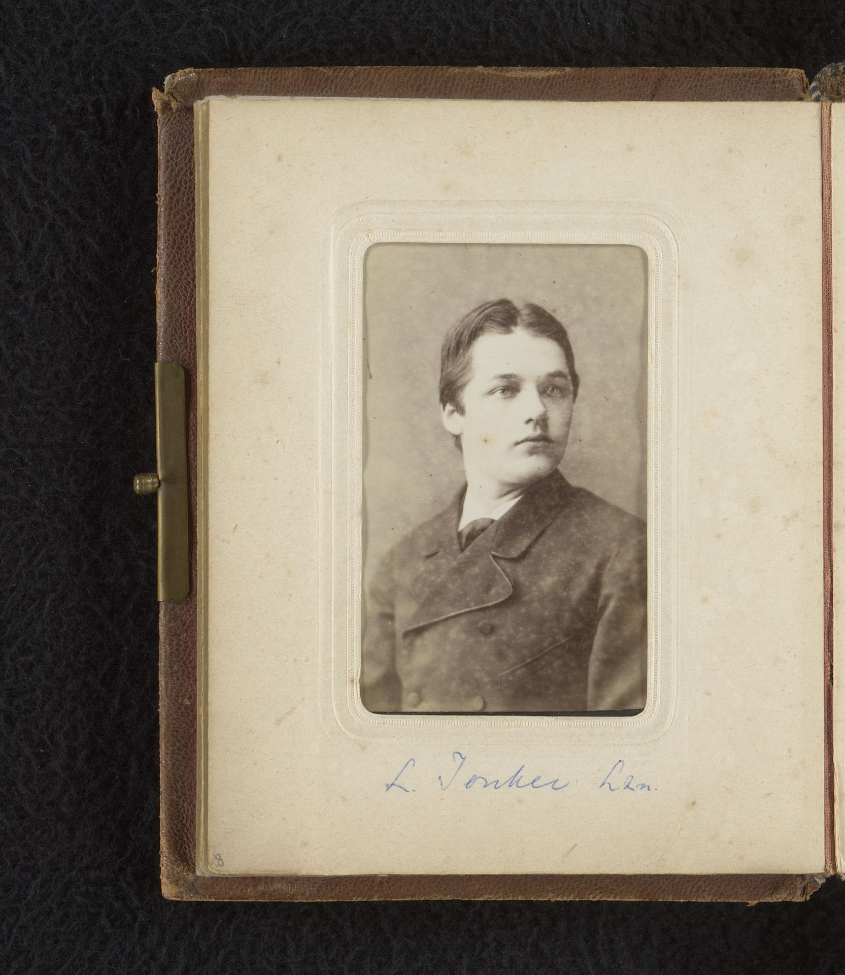 Portret van Lucas Jonker by Wegner & Mottu