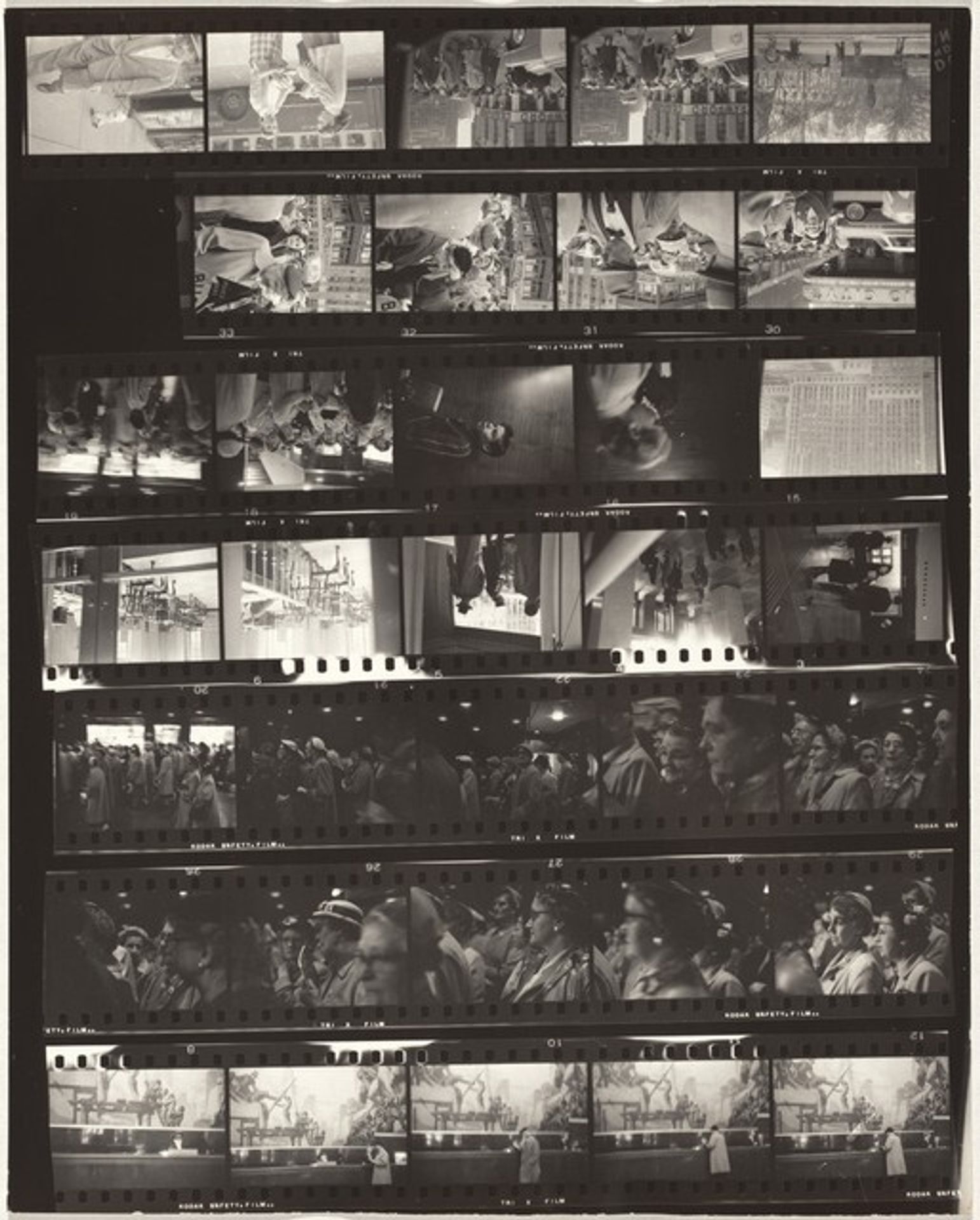 Guggenheim 123--New York City by Robert Frank