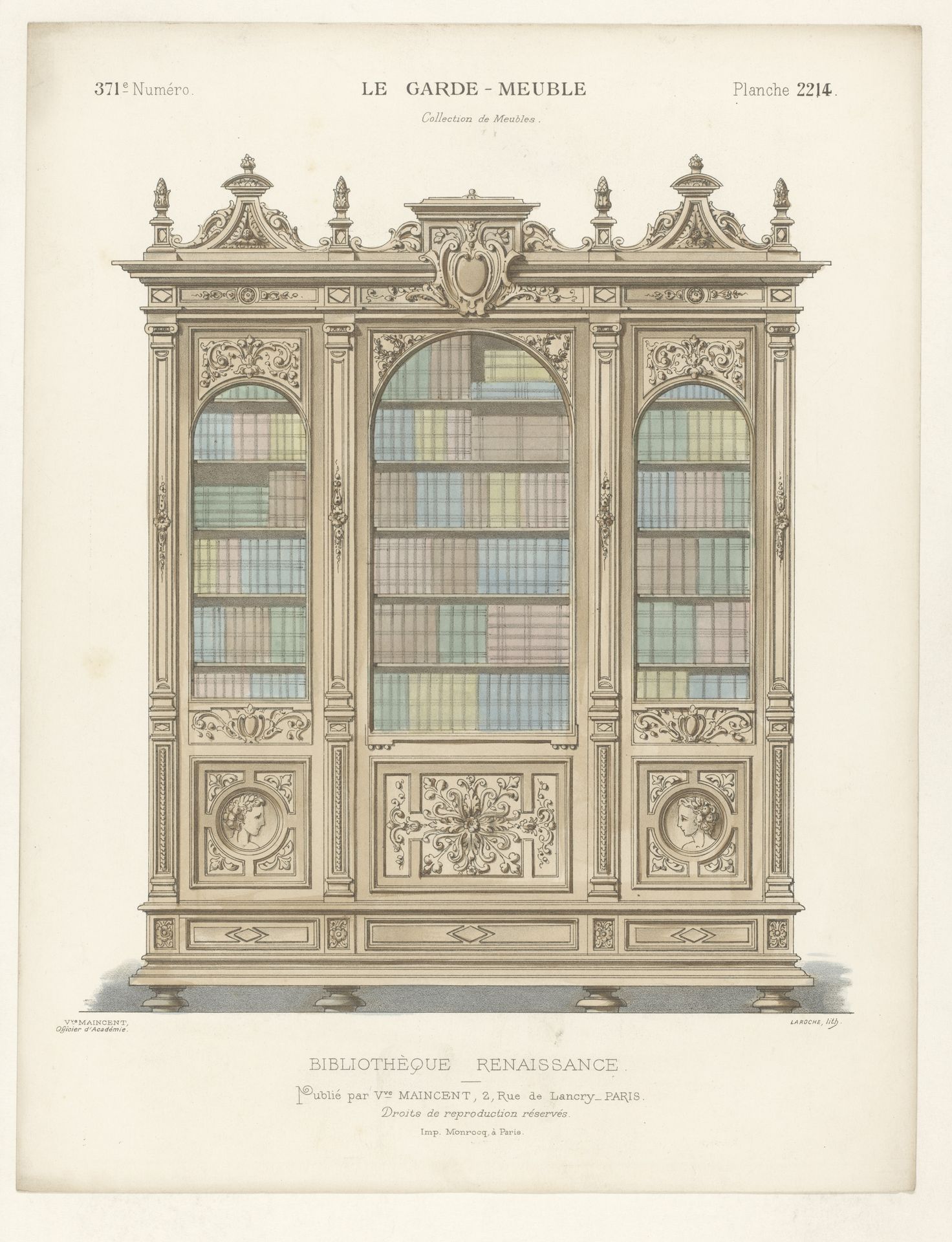 Boekenkast by Léon Laroche