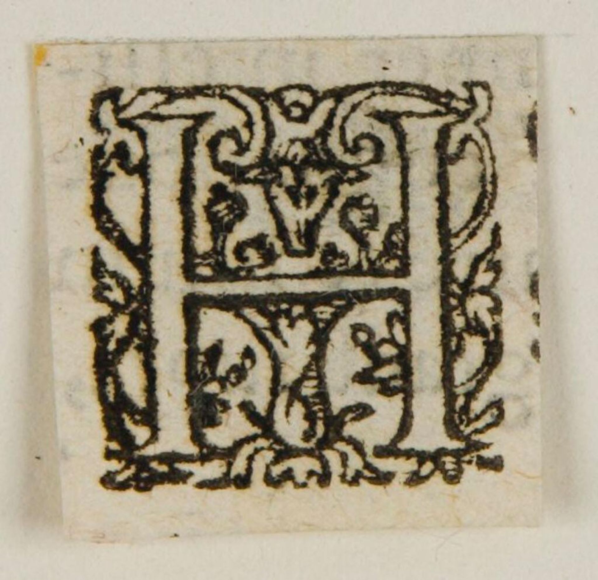 Letter H by Anonymous