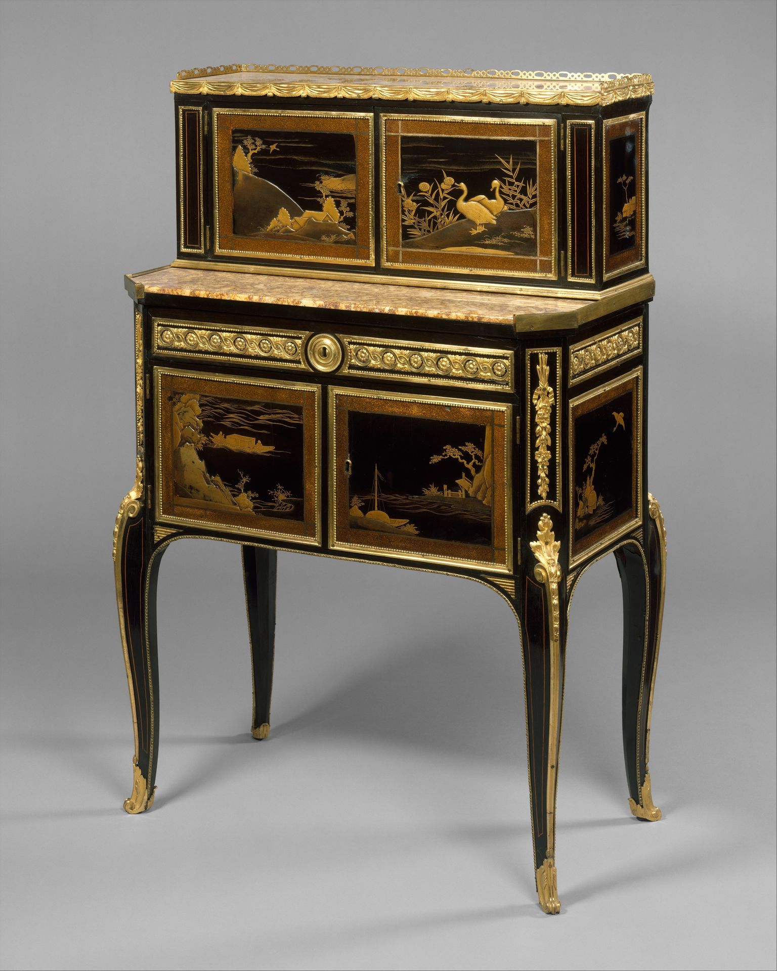 Desk (bonheur du jour) by Claude-Charles Saunier