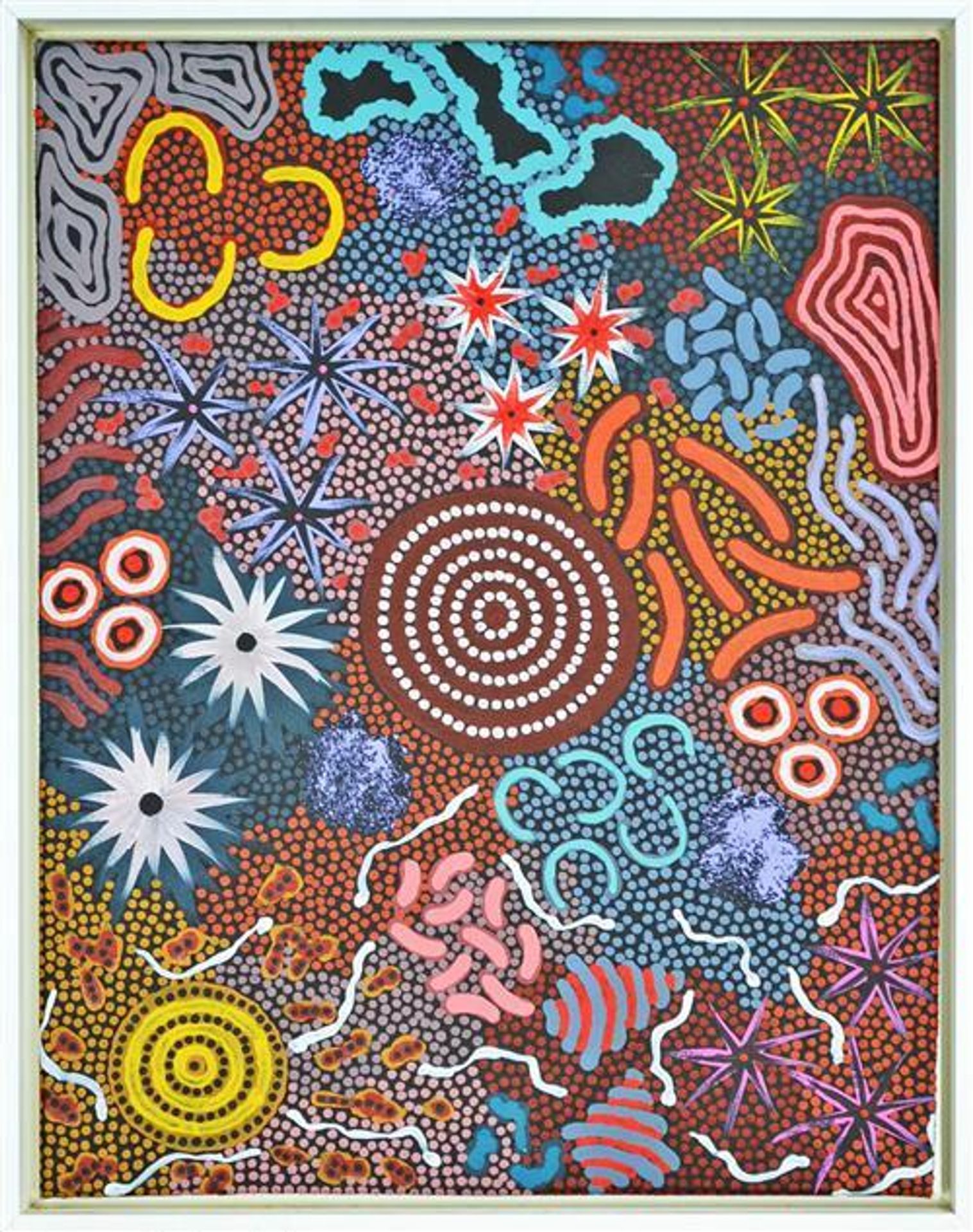 8 Nungala Sisters Going Hunting For Bush Tucker by Michelle Possum Nungurrayi