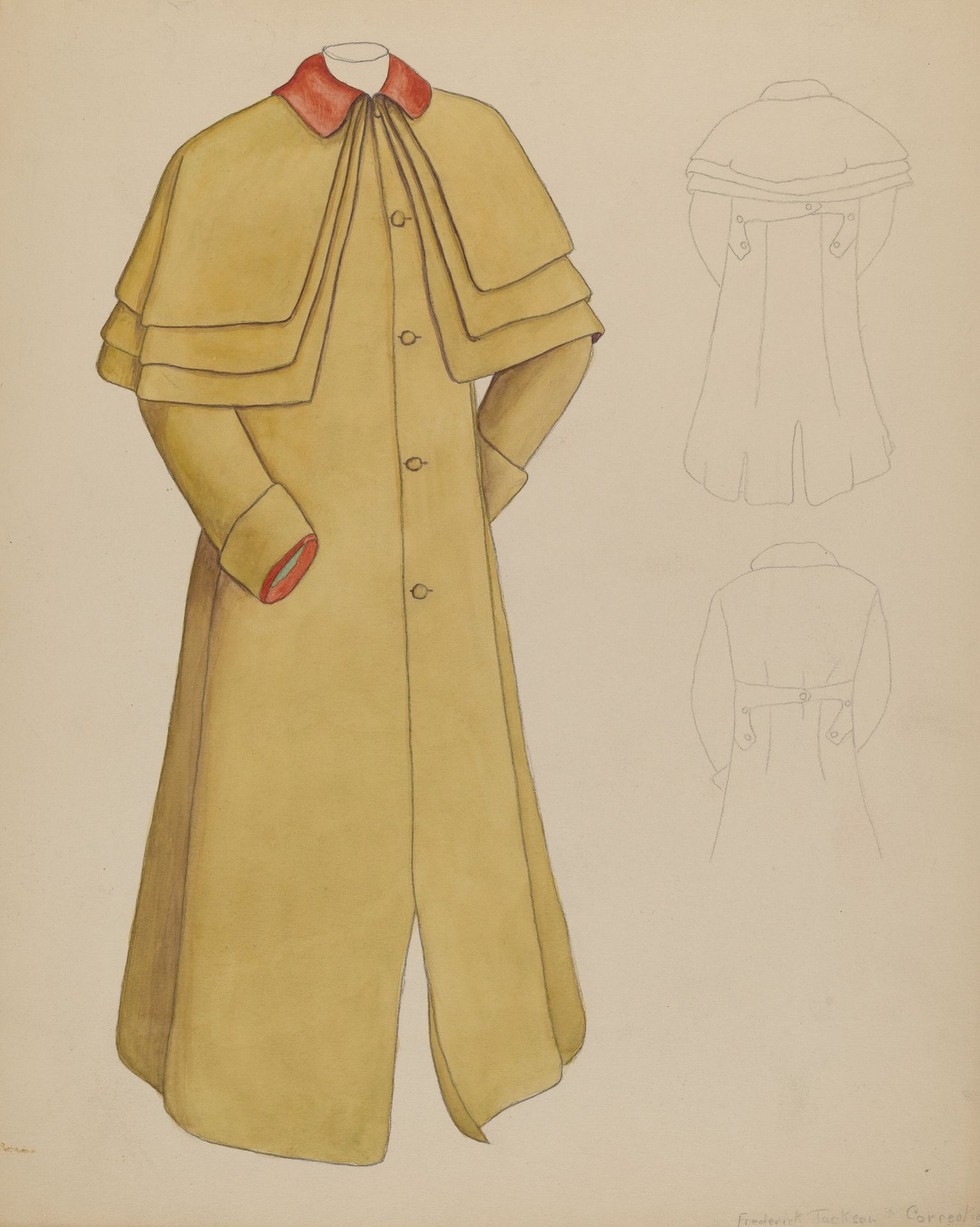 Man's Great Coat by Frederick Jackson