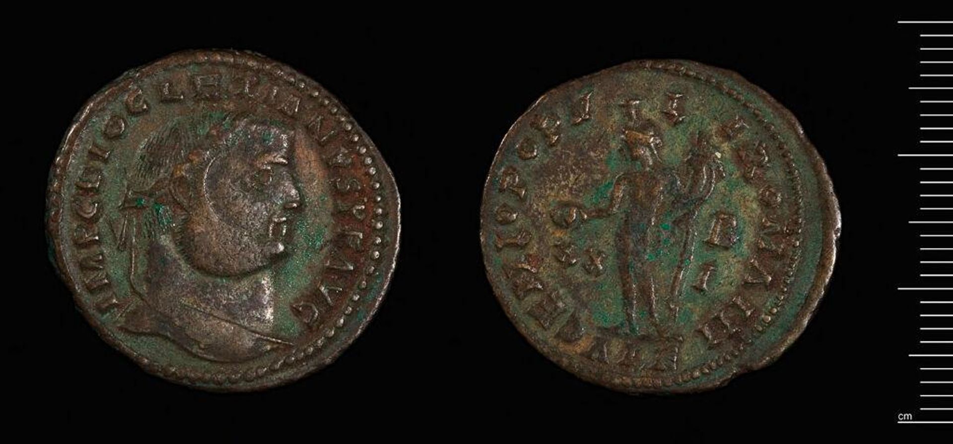 Follis of Diocletian, Alexandria by Diocletian