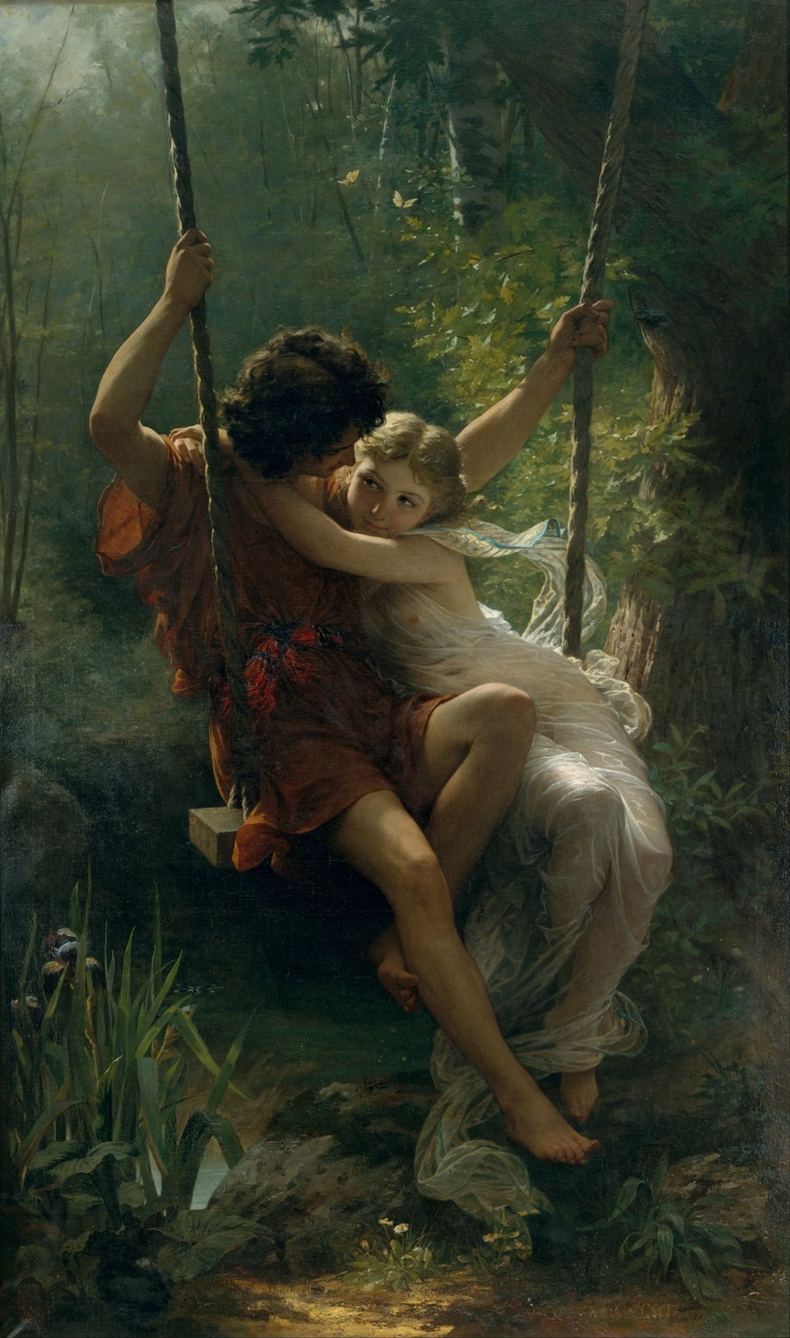 Springtime by Pierre-Auguste Cot