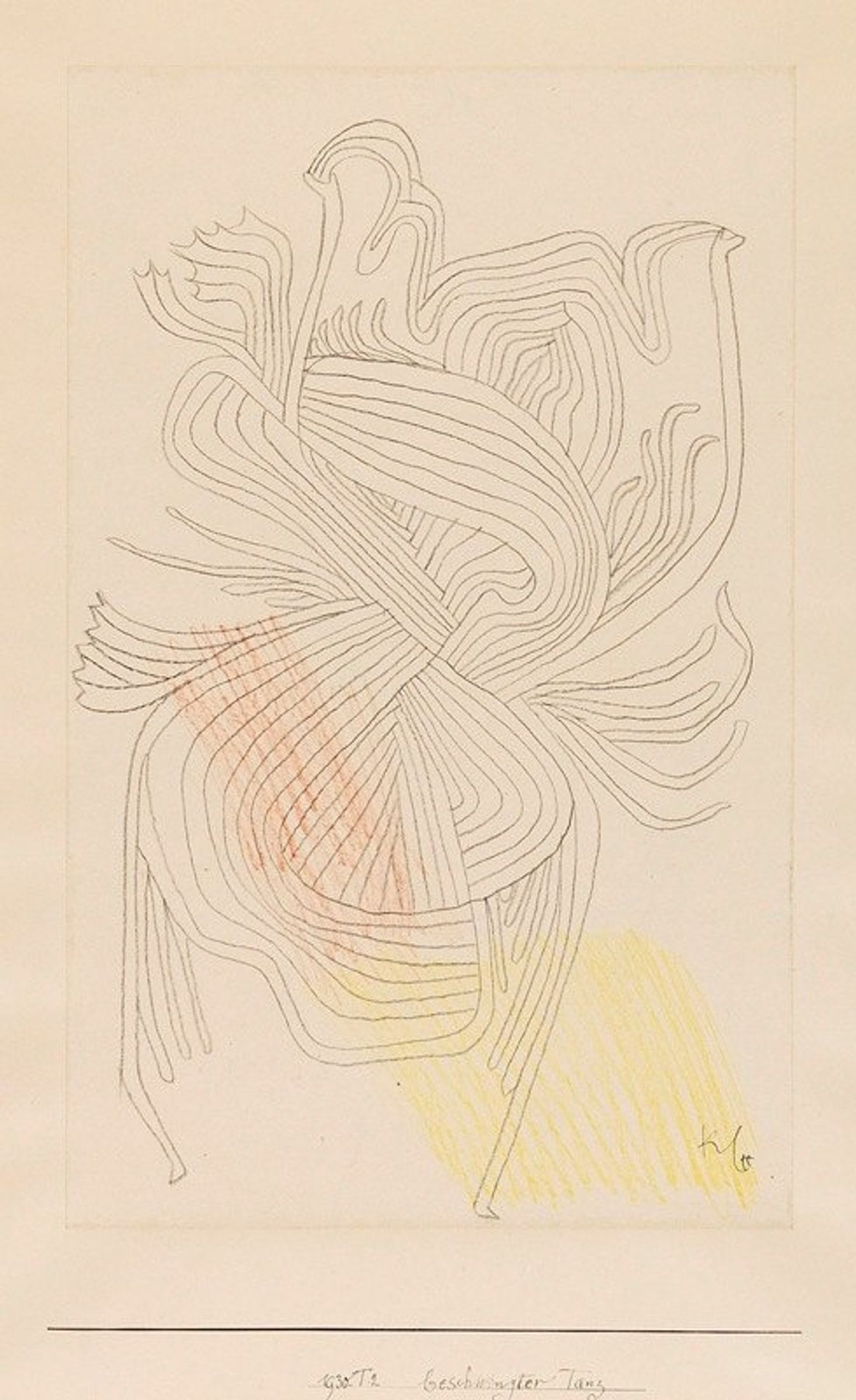 Beschwingter Tanz by Paul Klee
