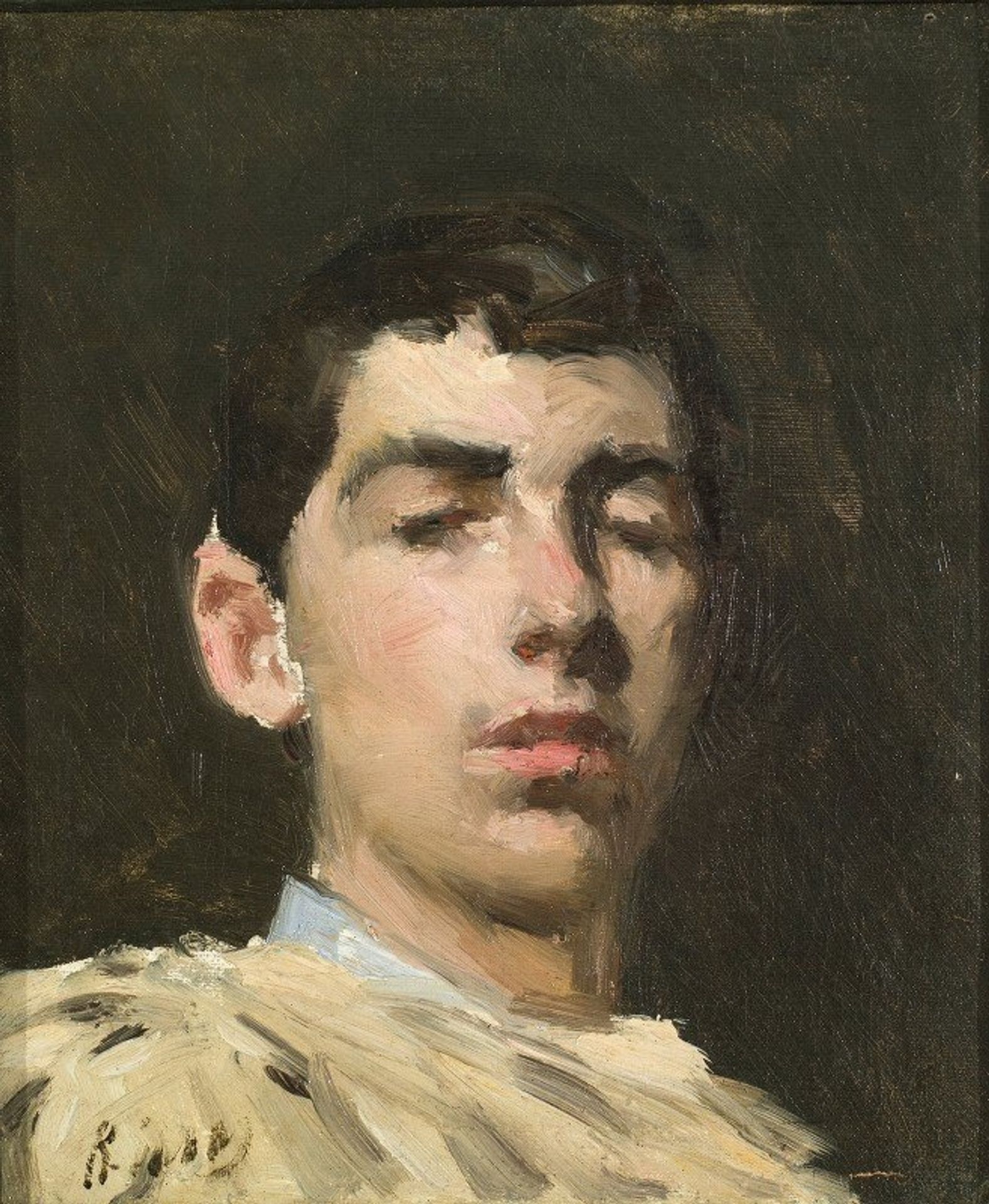 Self-Portrait by Ramón Casas