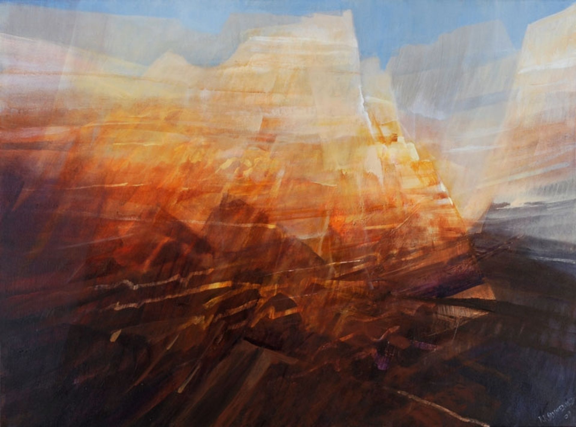 Canyon Light by Rochelle Blumenfeld