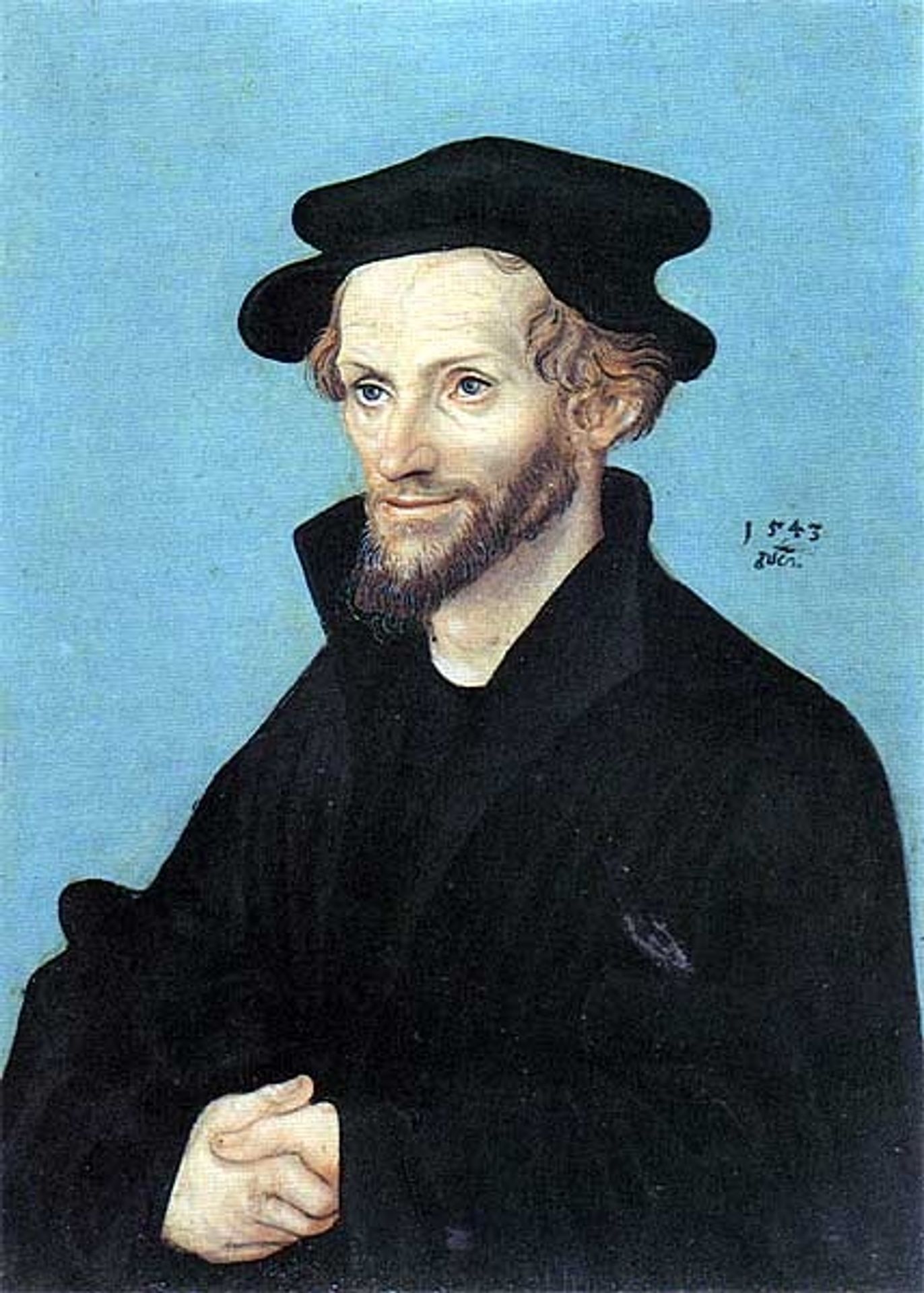 Portrait of Philipp Melanchthon by Lucas Cranach the Elder
