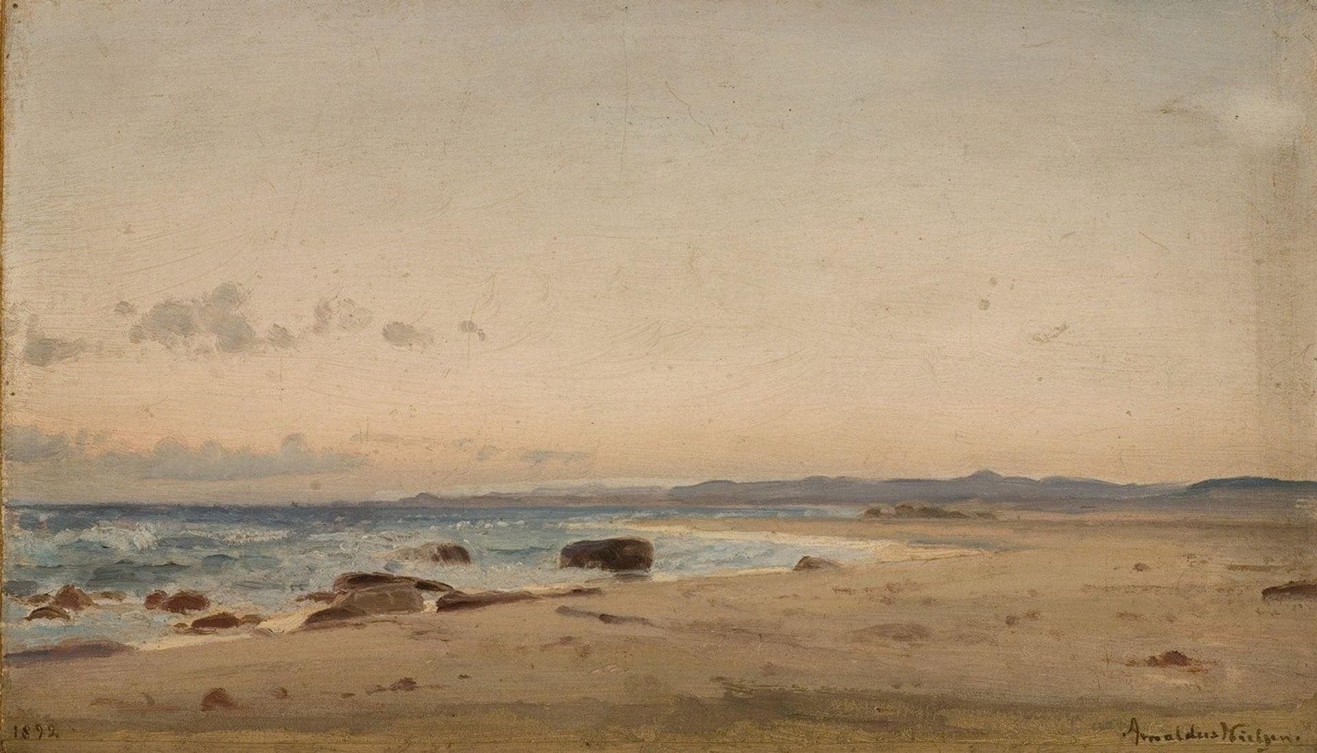 Jærstrand by Amaldus Nielsen